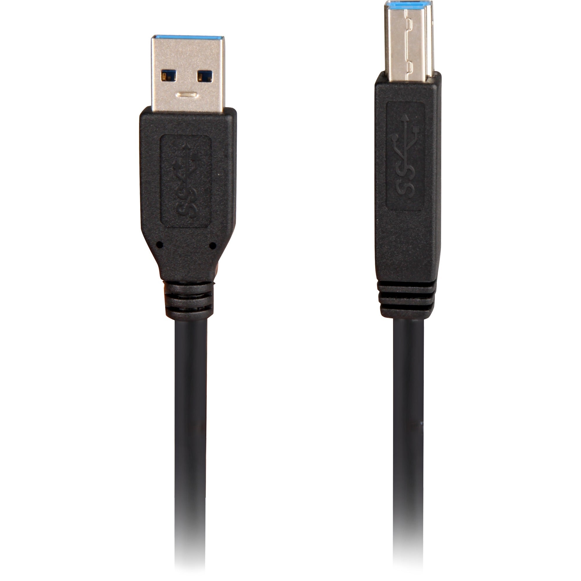 Sharkoon usb-a 3.0 > usb-b kabel (zwart, 5 meter)