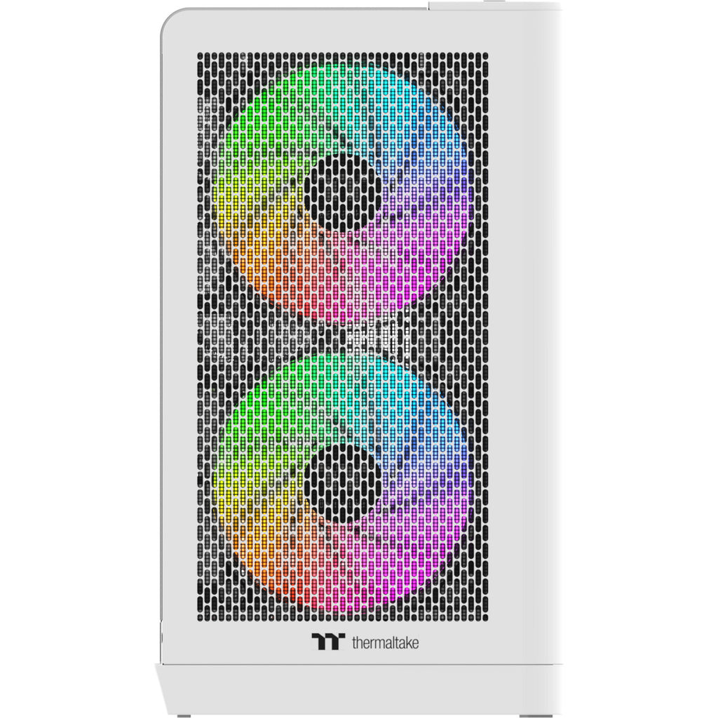 Thermaltake view 390 air snow midi tower behuizing (wit | 2x usb-a | 1x usb-c | tempered glass)