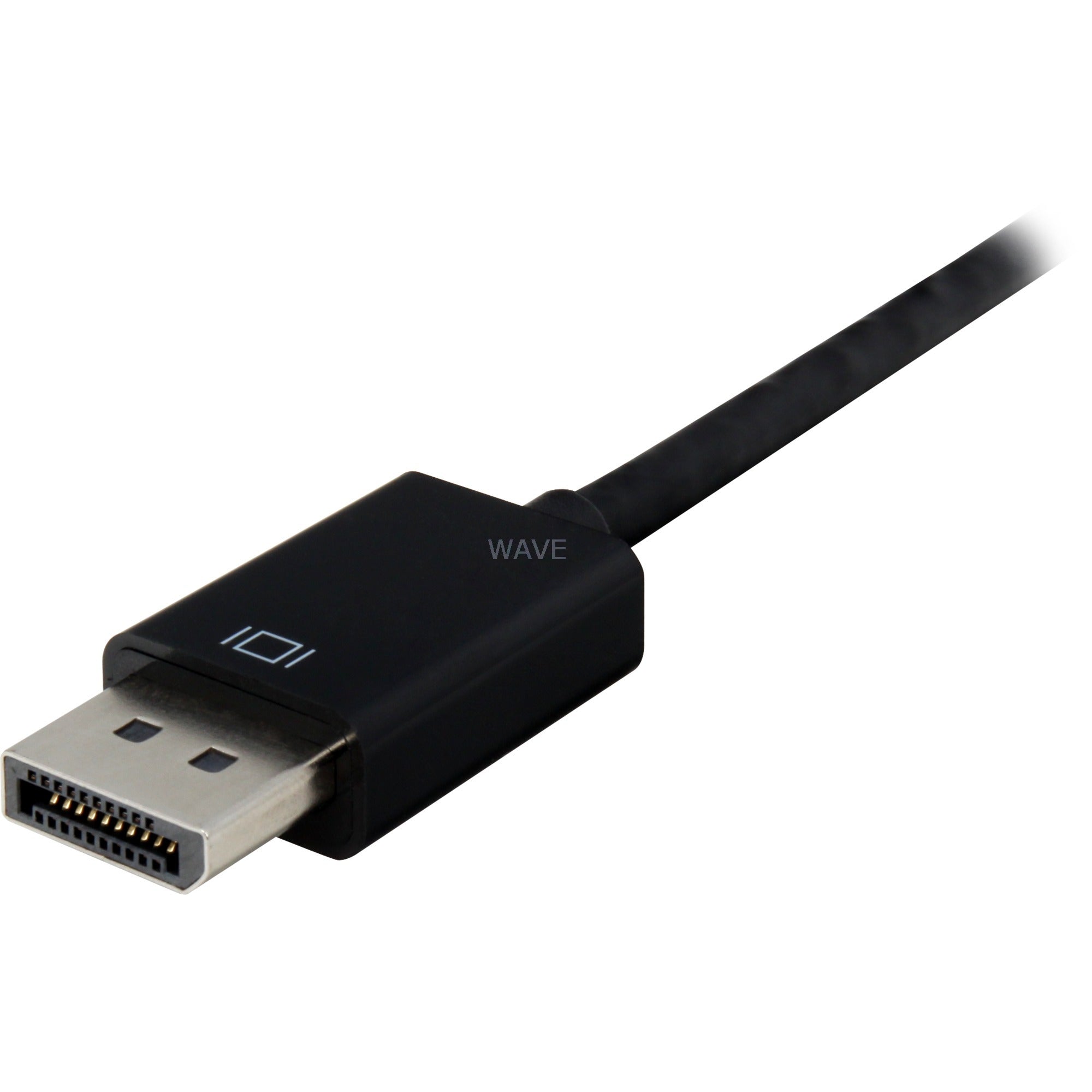 Sharkoon displayport 1.2 > dvi24+1 kabel (zwart, 0,15 meter)