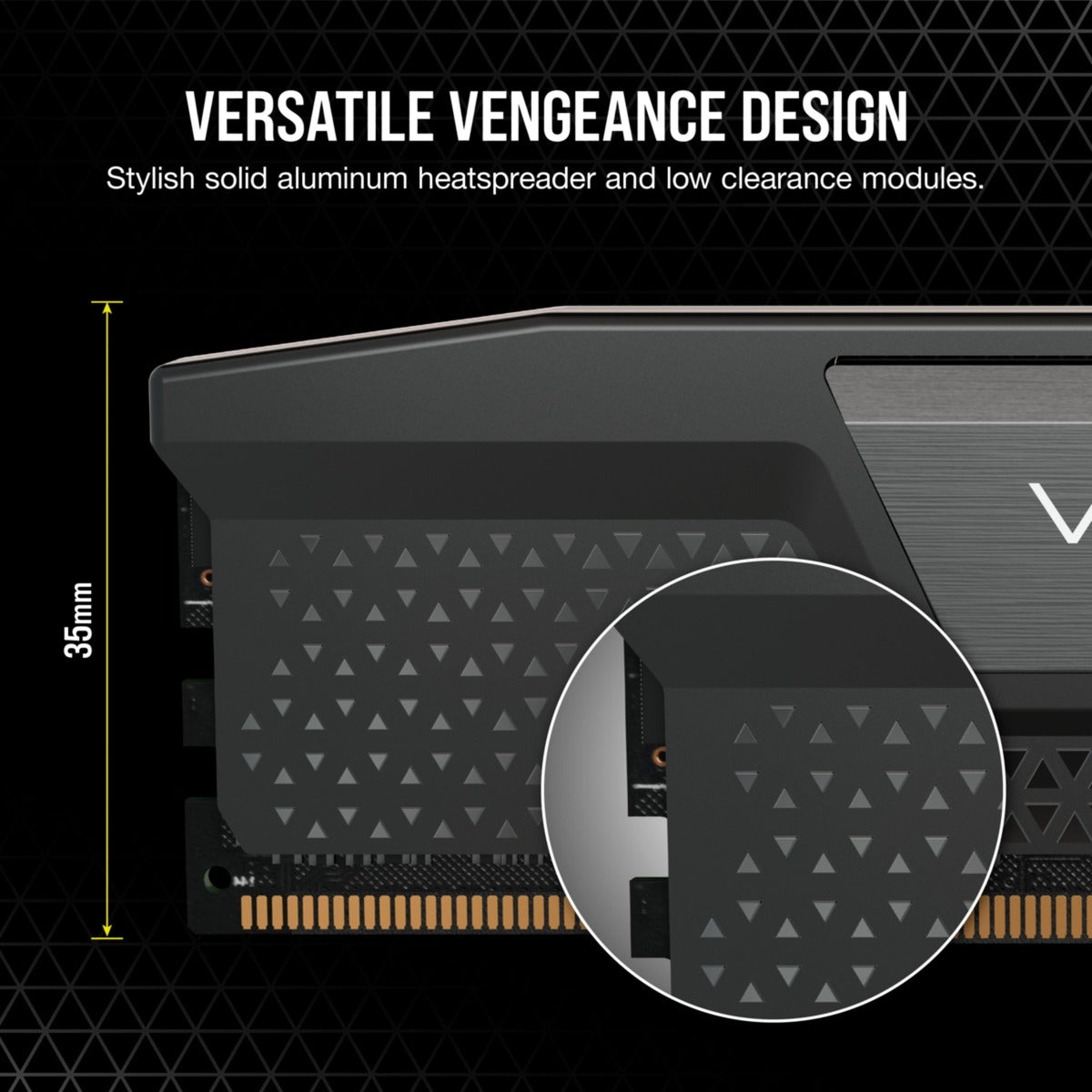 Corsair vengeance 32 gb ddr5-5200 (2x 16 gb) werkgeheugen (zwart, cmk32gx5m2b5200c40, xmp 3.0)
