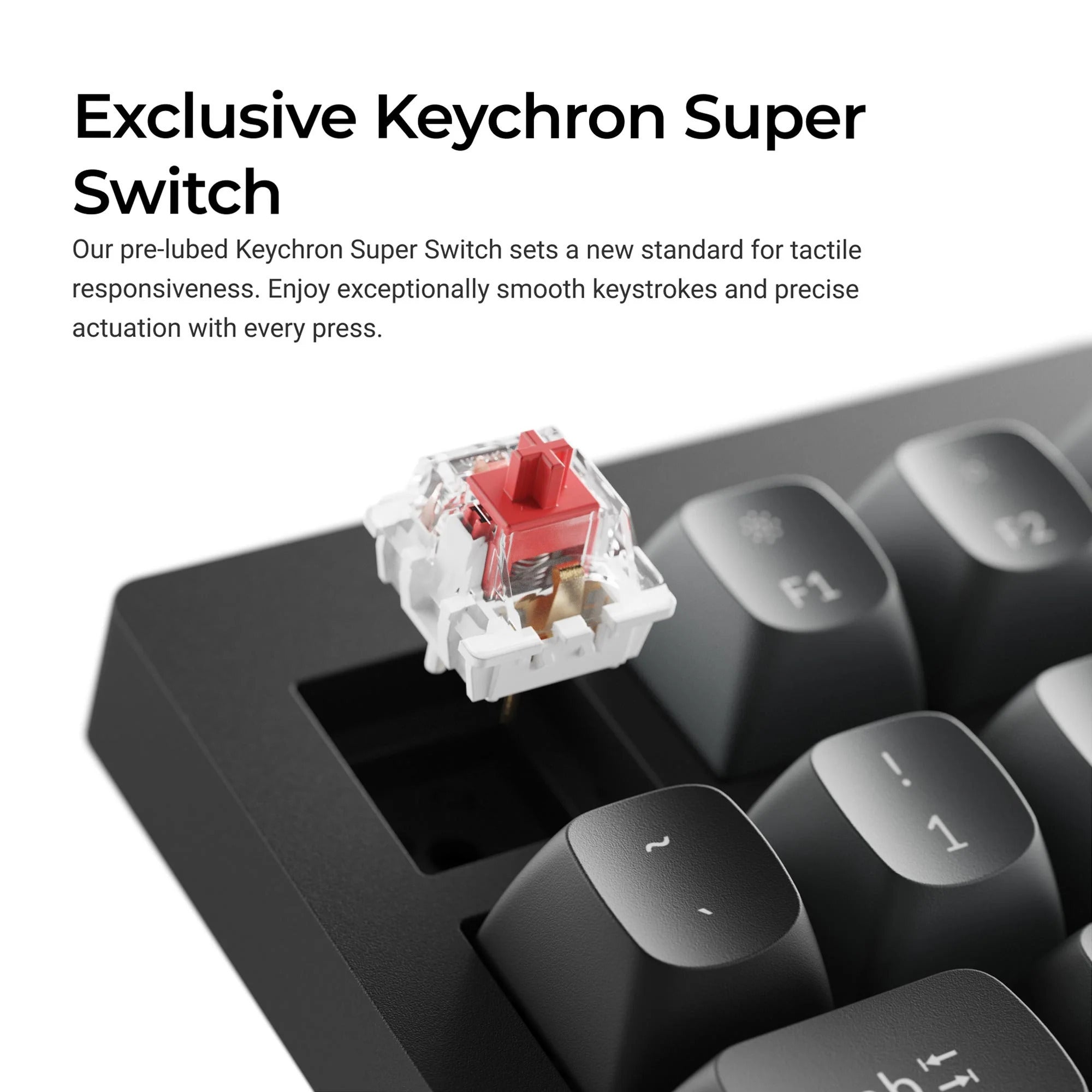 Keychron v1w-d4 8k qmk wired custom mechanical keyboard (zwart, us lay-out (qwerty), super banana, 75%, rgb leds, double-shot pbt, hot swap, 8k, knop)
