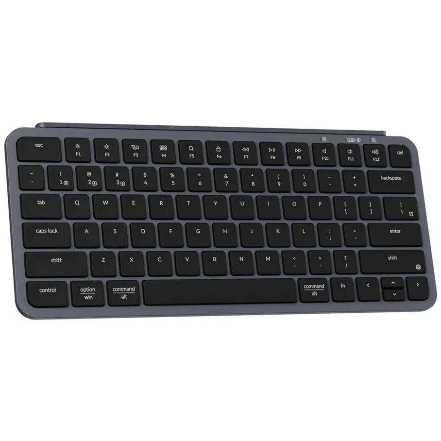 Keychron b1 pro-k1, toetsenbord (grijs zwart, us-international, scissor switches, 75%, abs keycaps, 2.4ghz | bluetooth 5.2 | usb-c)