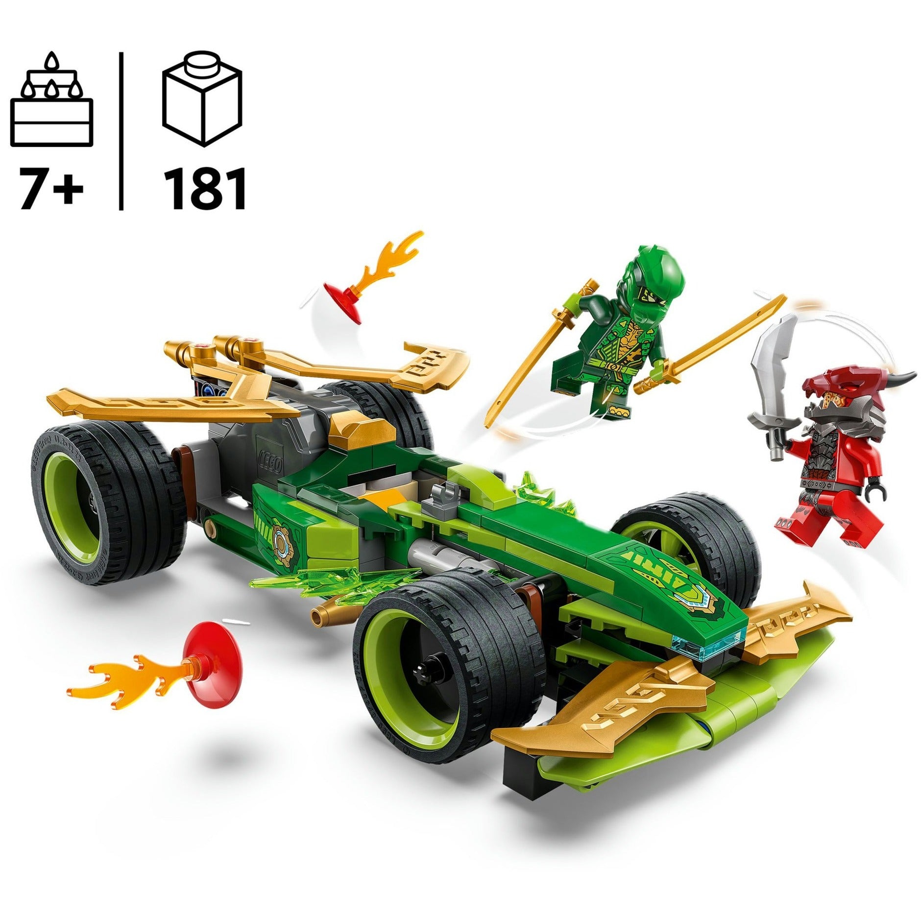 LEGO Ninjago 71828 Lloyds Rückzieh-Rennwagen