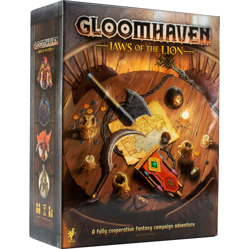 Asmodee gloomhaven: jaws of the lion bordspel (engels, 1 - 4 spelers, 30 - 120 minuten, vanaf 14 jaar)