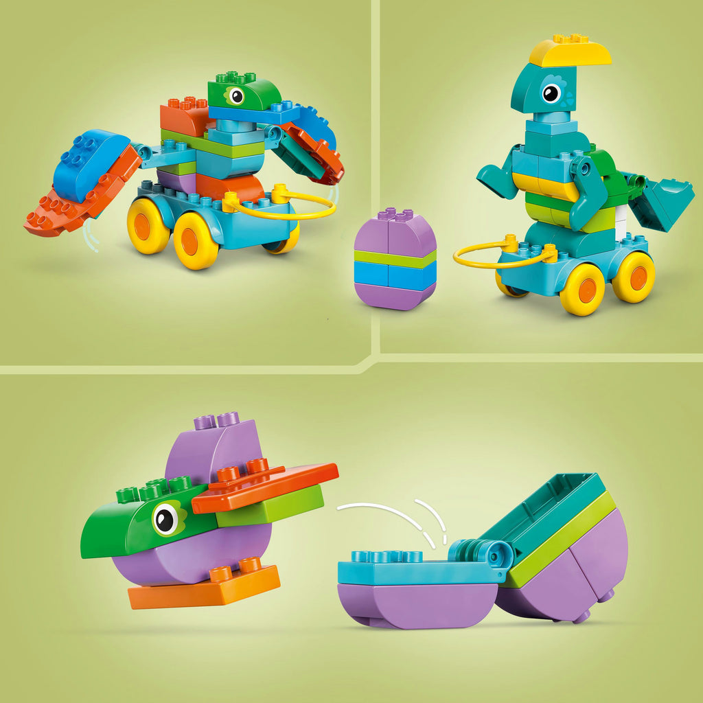 LEGO Duplo 10451 3-in-1 Dinosaurier auf Rädern