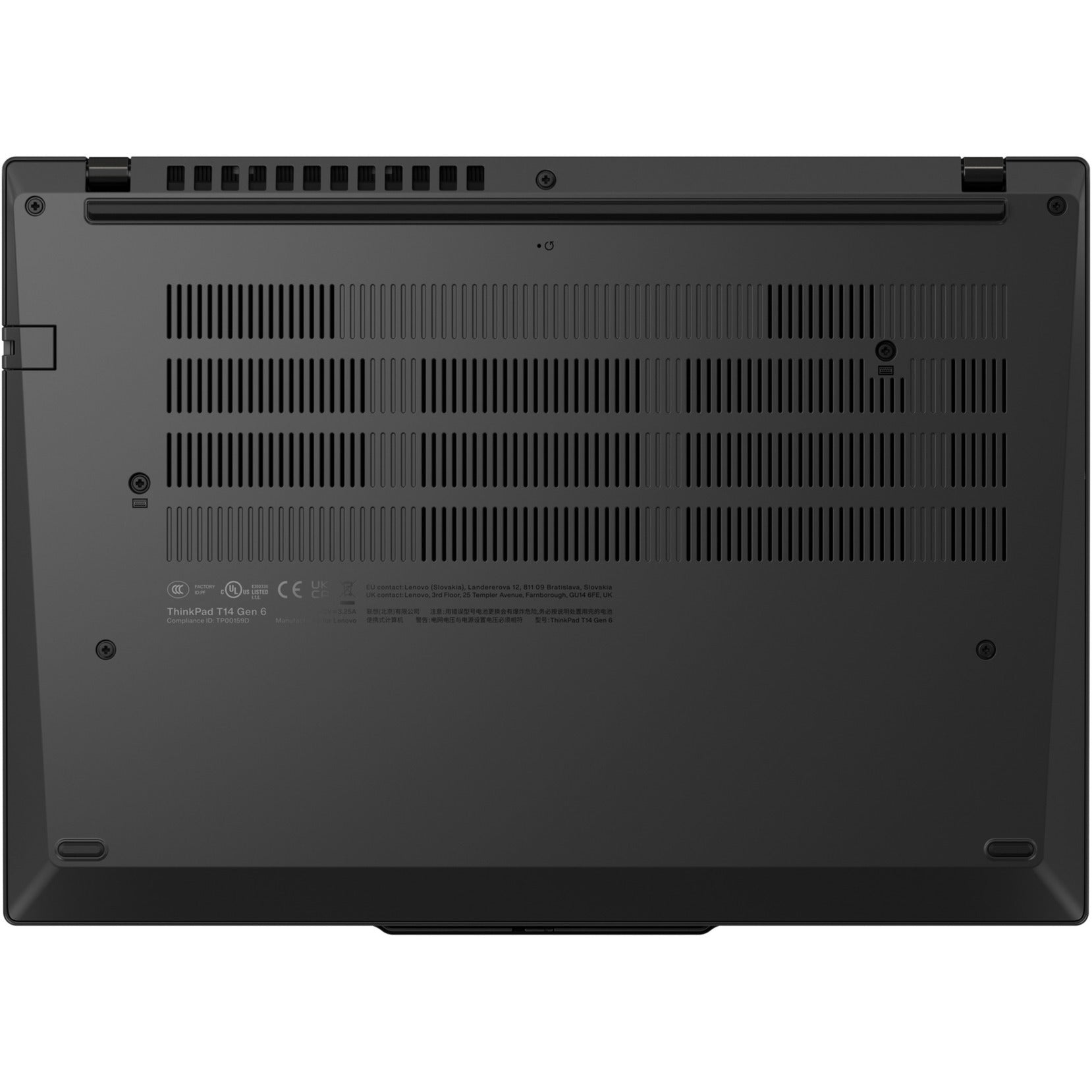 Lenovo thinkpad t14 gen 6 (21qj005emh) 14 copilot+ laptop (zwart | ryzen ai 7 pro 350 | radeon 860m | 32 gb | 1 tb ssd)