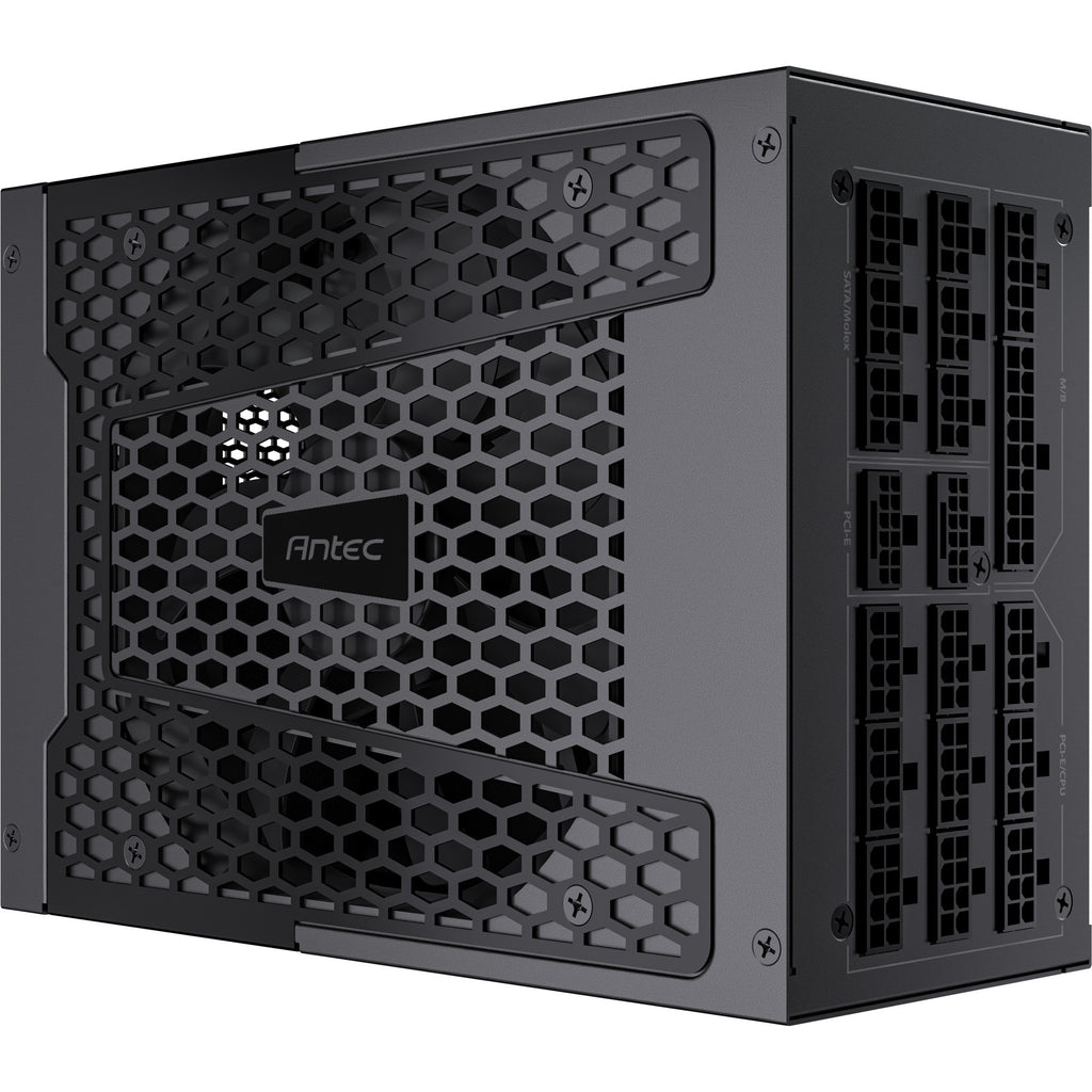 Antec signature 2200 platinum atx3.1 modulaire 2200 watt voeding (zwart, 2x 12v-2x6, 6x pcie)