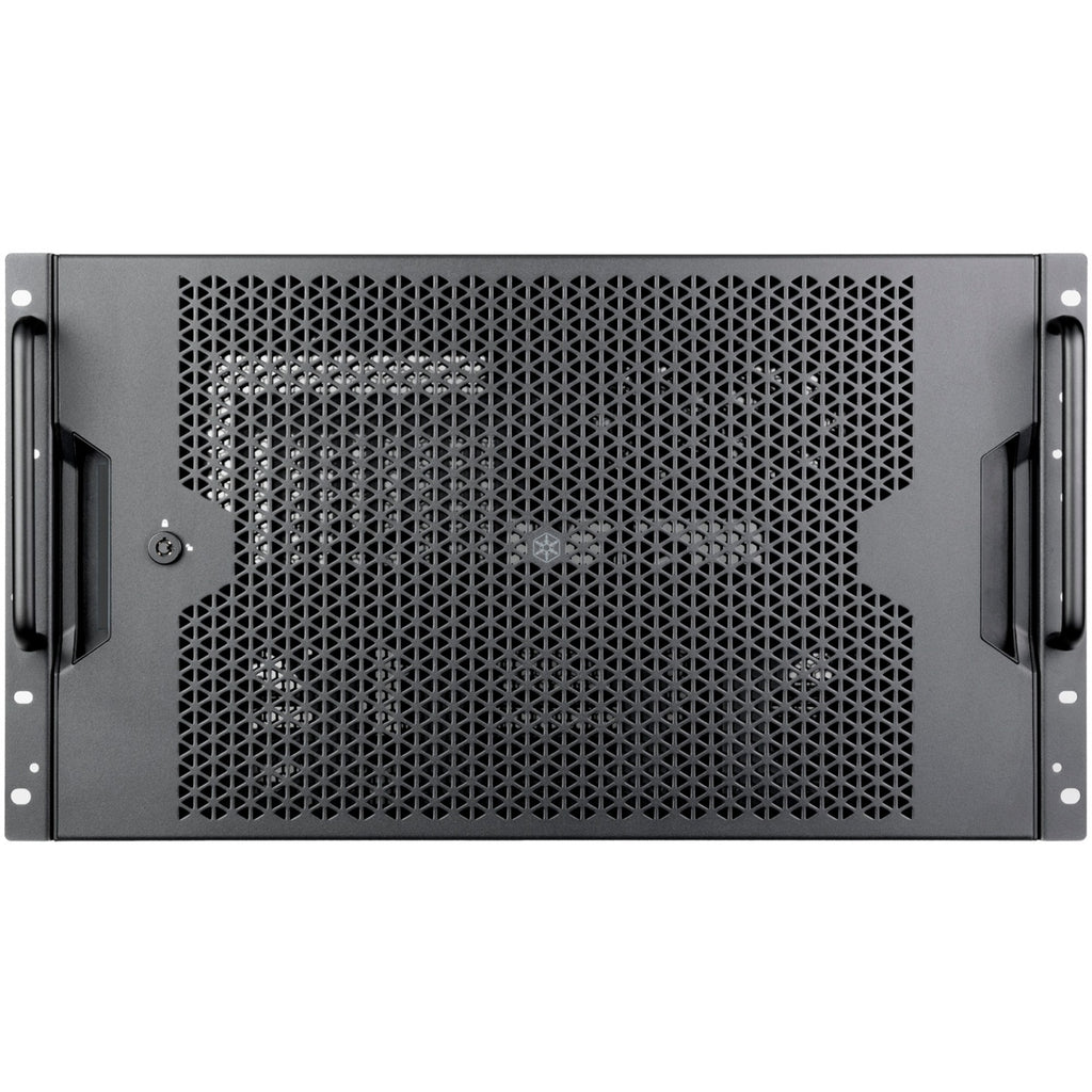 Silverstone rm600 rack behuizing (zwart)