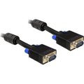Delock cable svga male-male kabel (zwart, 3 meter, 82558)