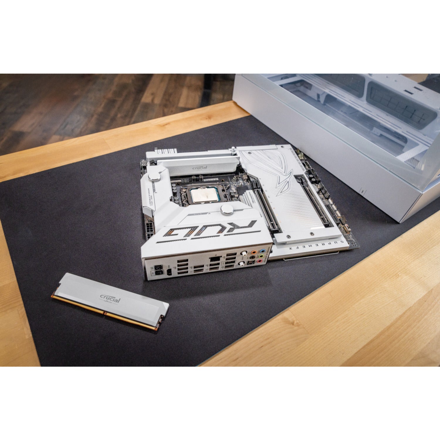 Crucial pro 32 gb ddr5-6400 (2x 16 gb) werkgeheugen (wit, cp2k16g64c38u5w, xmp 3.0, expo)