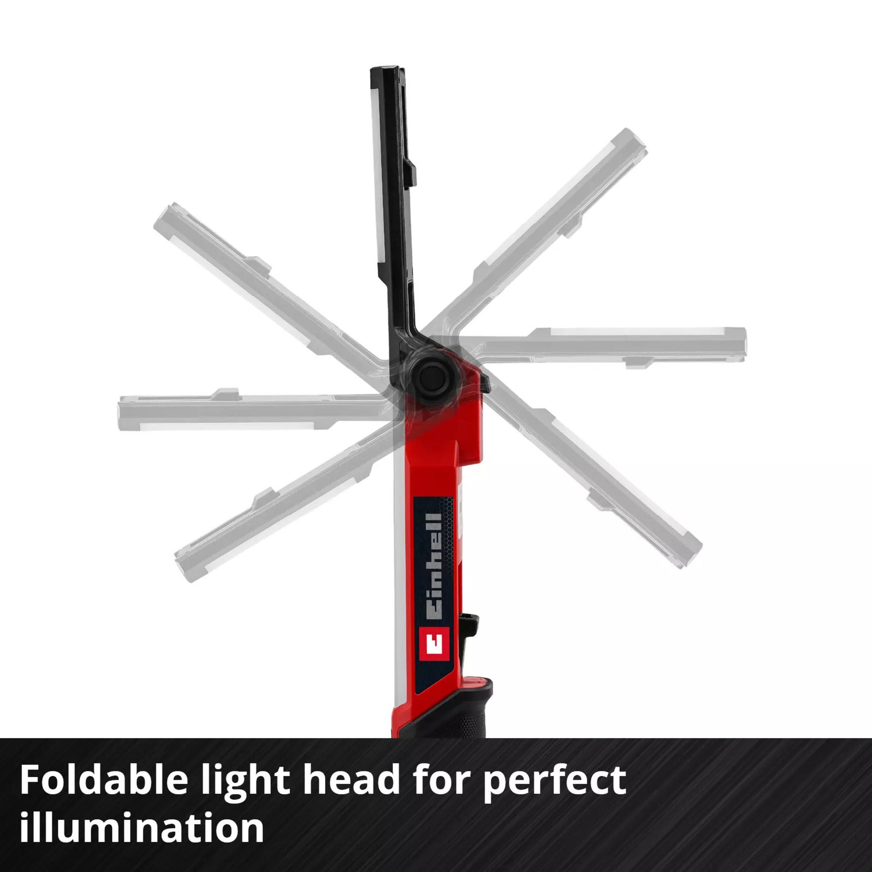 Einhell te-cl 18 1000 s li - solo accu werklamp (rood zwart, accu en oplader niet inbegrepen)