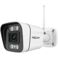 Foscam v8p, 4k 8mp dual-band wifi beveiligingscamera (wit, met geluid- en lichtalarm)