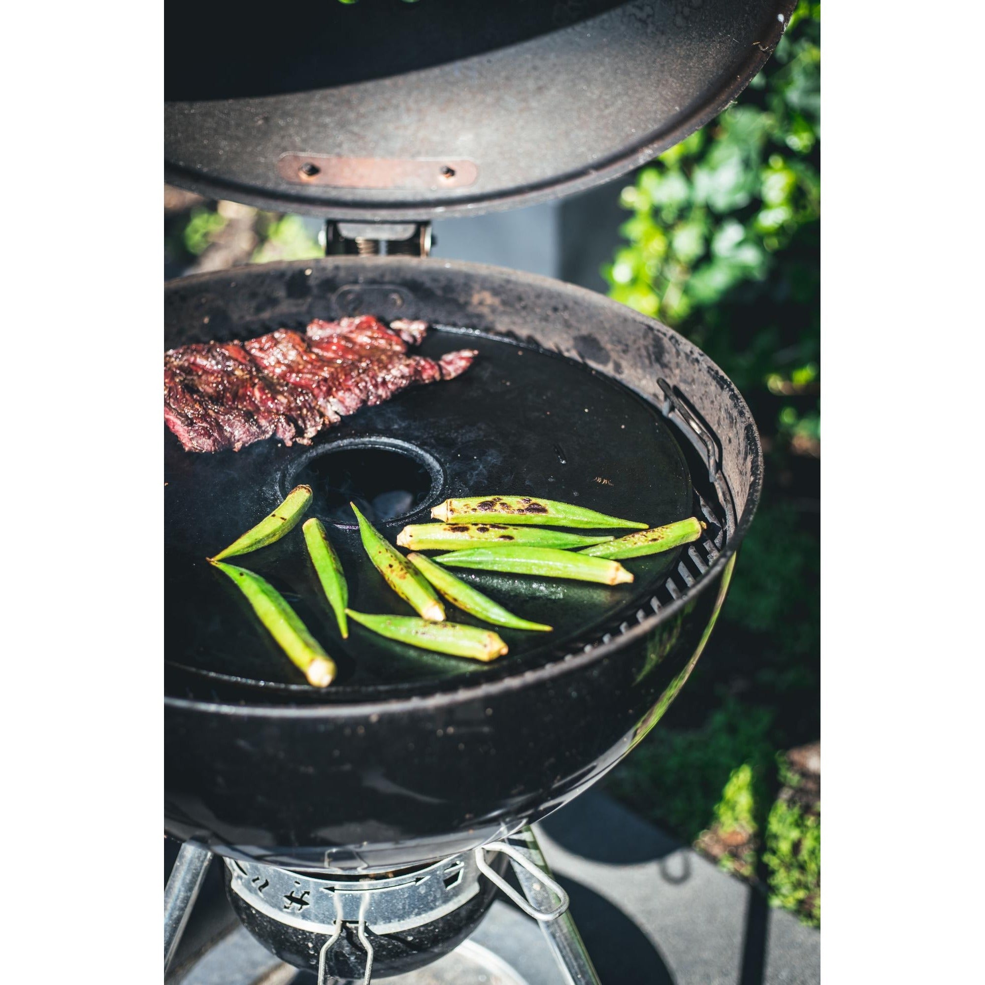 The windmill plancha grillplaat (zwart, 75 cm)