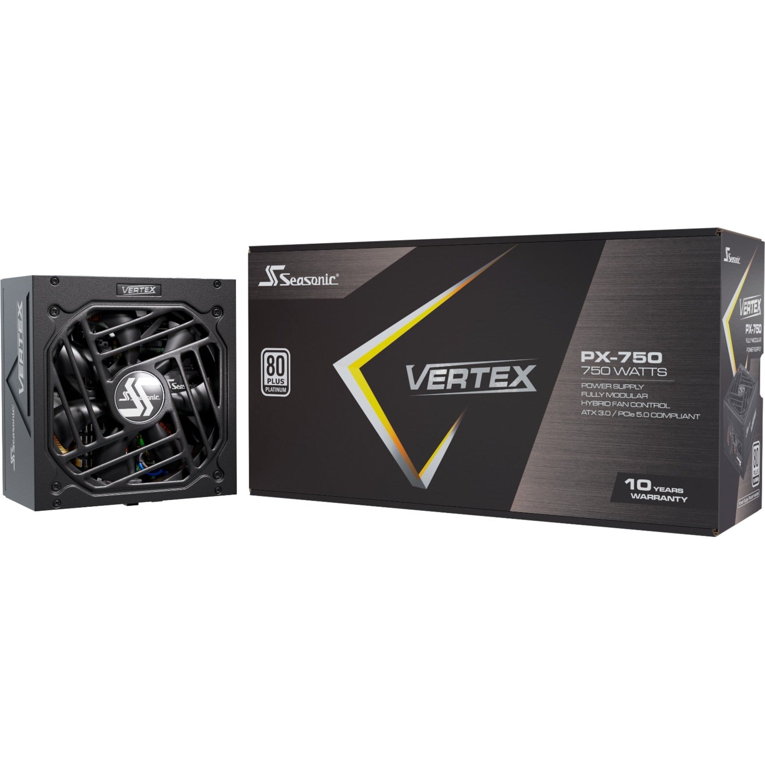 Seasonic vertex px-750, modulaire 750 watt voeding (zwart, 2x pcie)