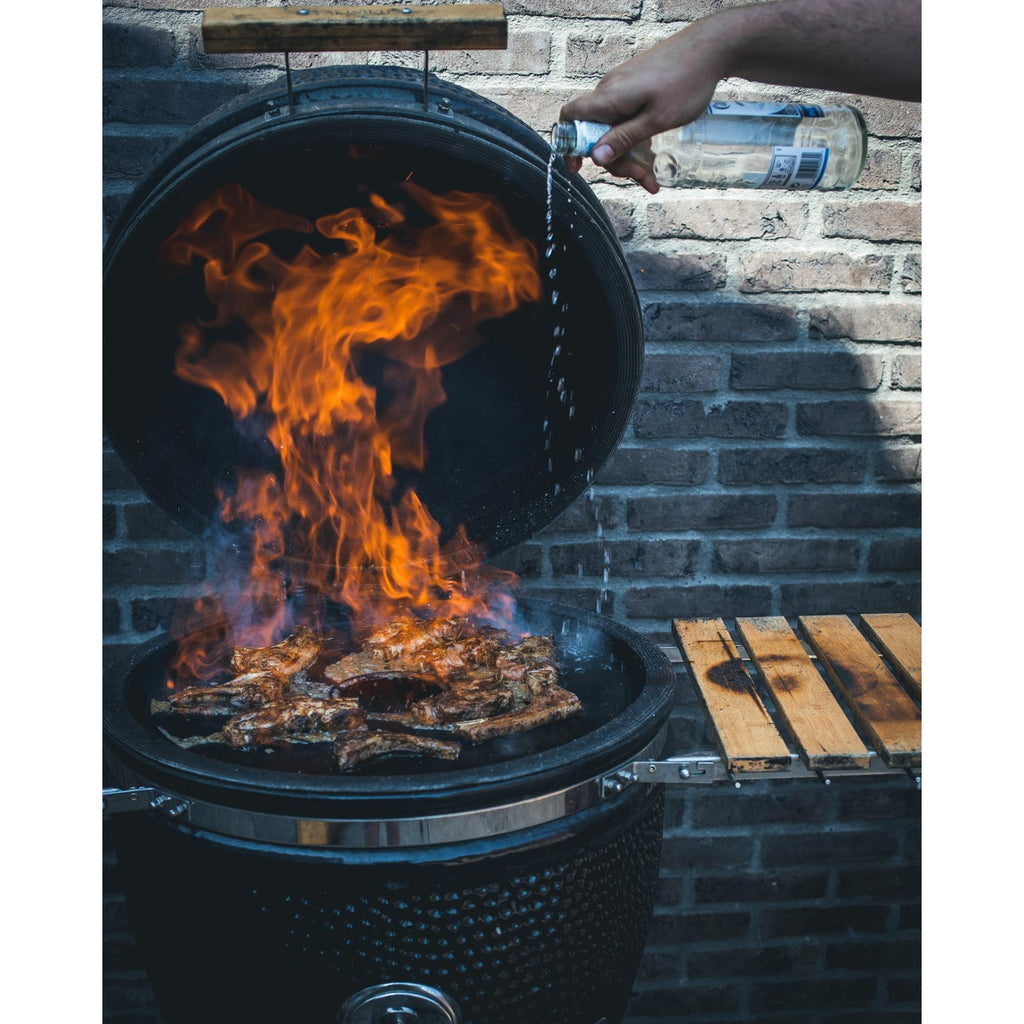 The windmill plancha grillplaat (zwart, 75 cm)