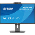 Iiyama prolite xb2497hsnh-b1 23.8 monitor (zwart, hdmi, displayport, lan, audio, usb-c, webcam)