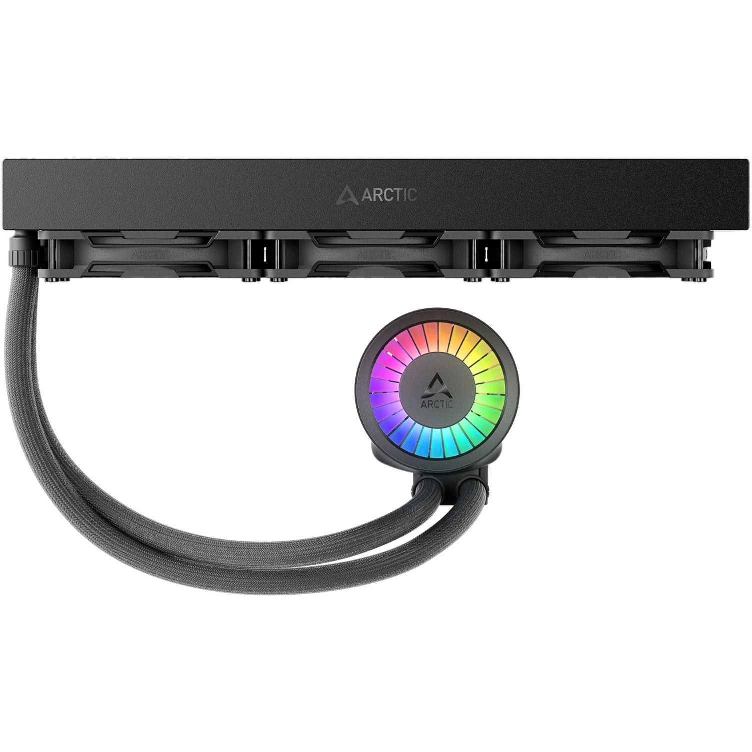 Arctic liquid freezer iii pro 360 a-rgb waterkoeling (zwart)