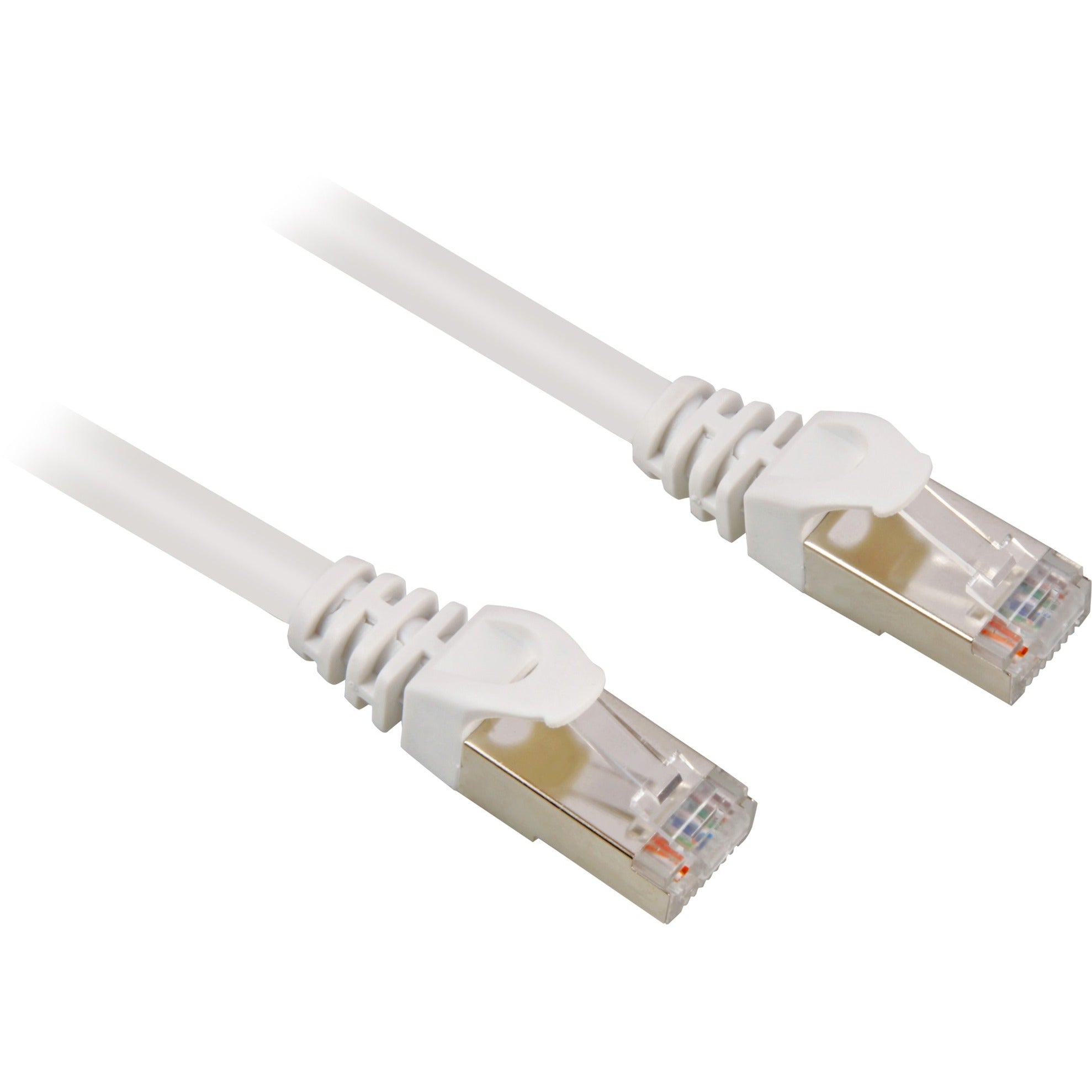 Sharkoon netwerkkabel sftp, rj-45 met cat.6 (wit, 15 meter)