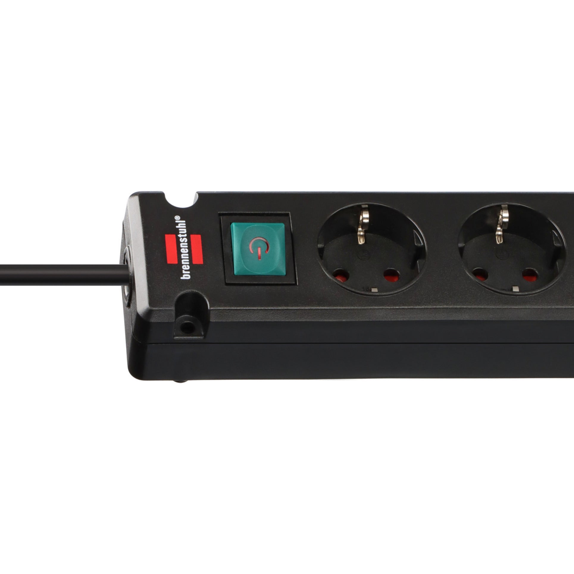 Brennenstuhl bremounta stekkerdoos 5-voudig met 2 usb c-laadcontactdozen stekkerdoos (zwart, 2x usb c)