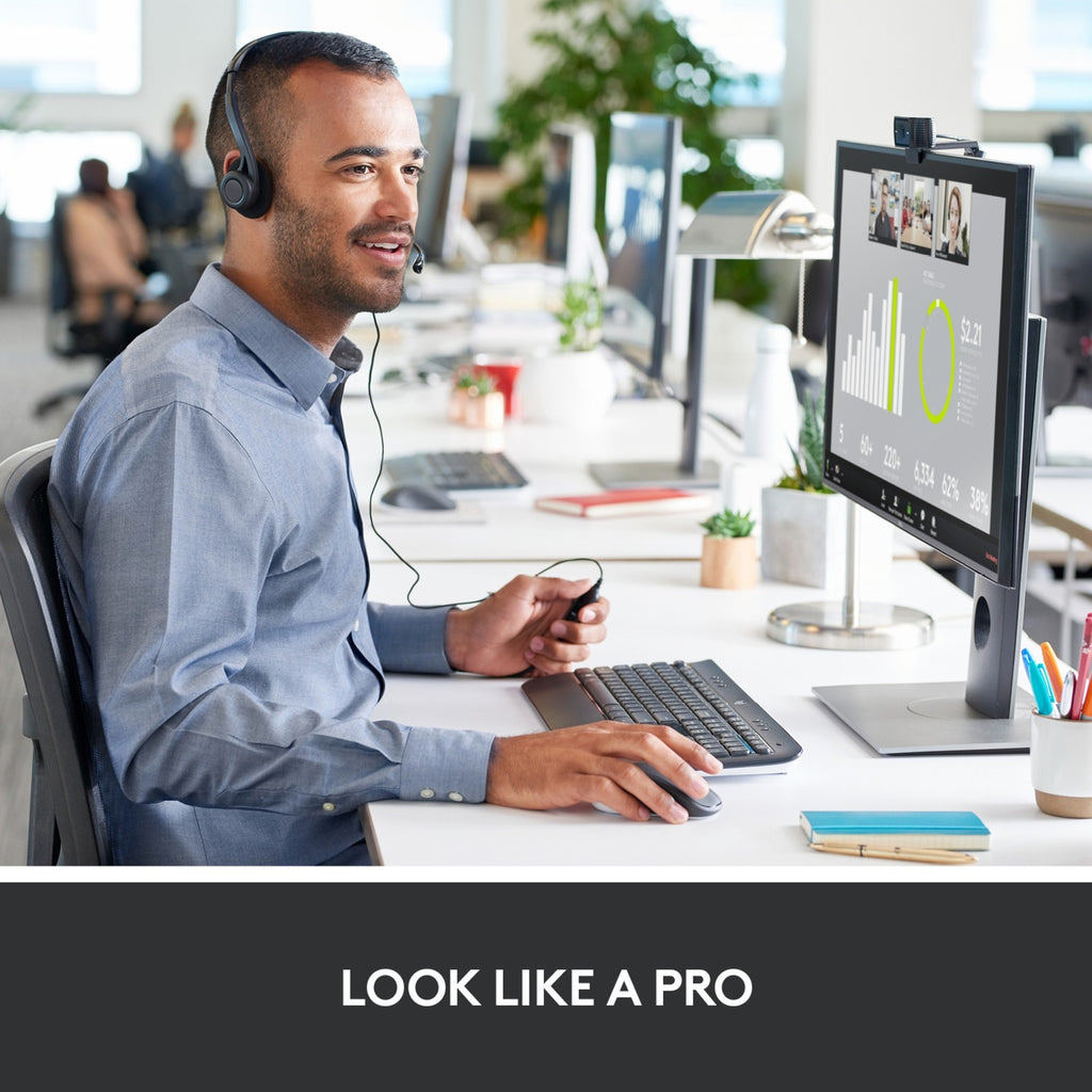 Logitech c920s pro hd webcam (zwart)