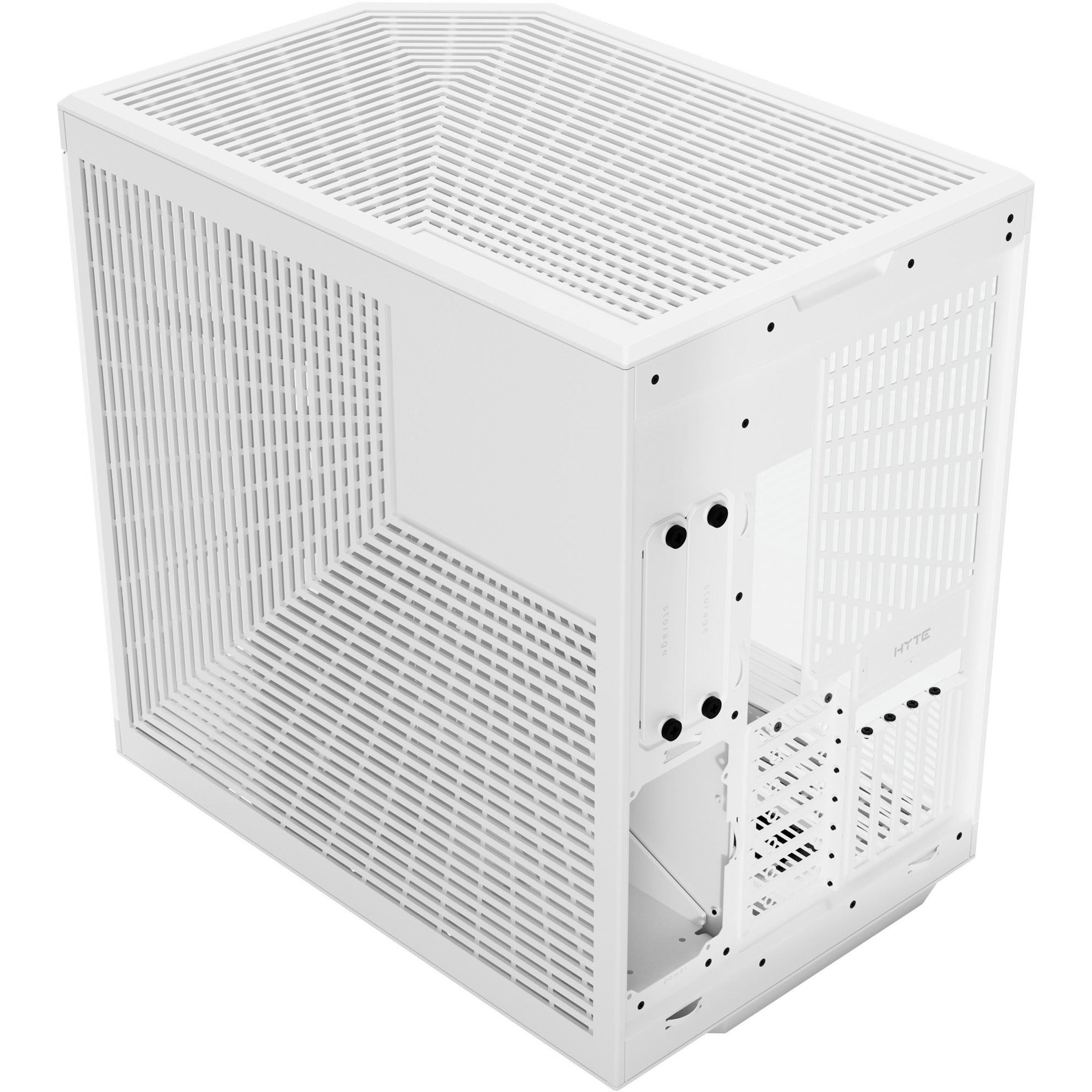 Hyte y70 midi tower behuizing (wit | 2x usb-a | 1x usb-c | tempered glass)