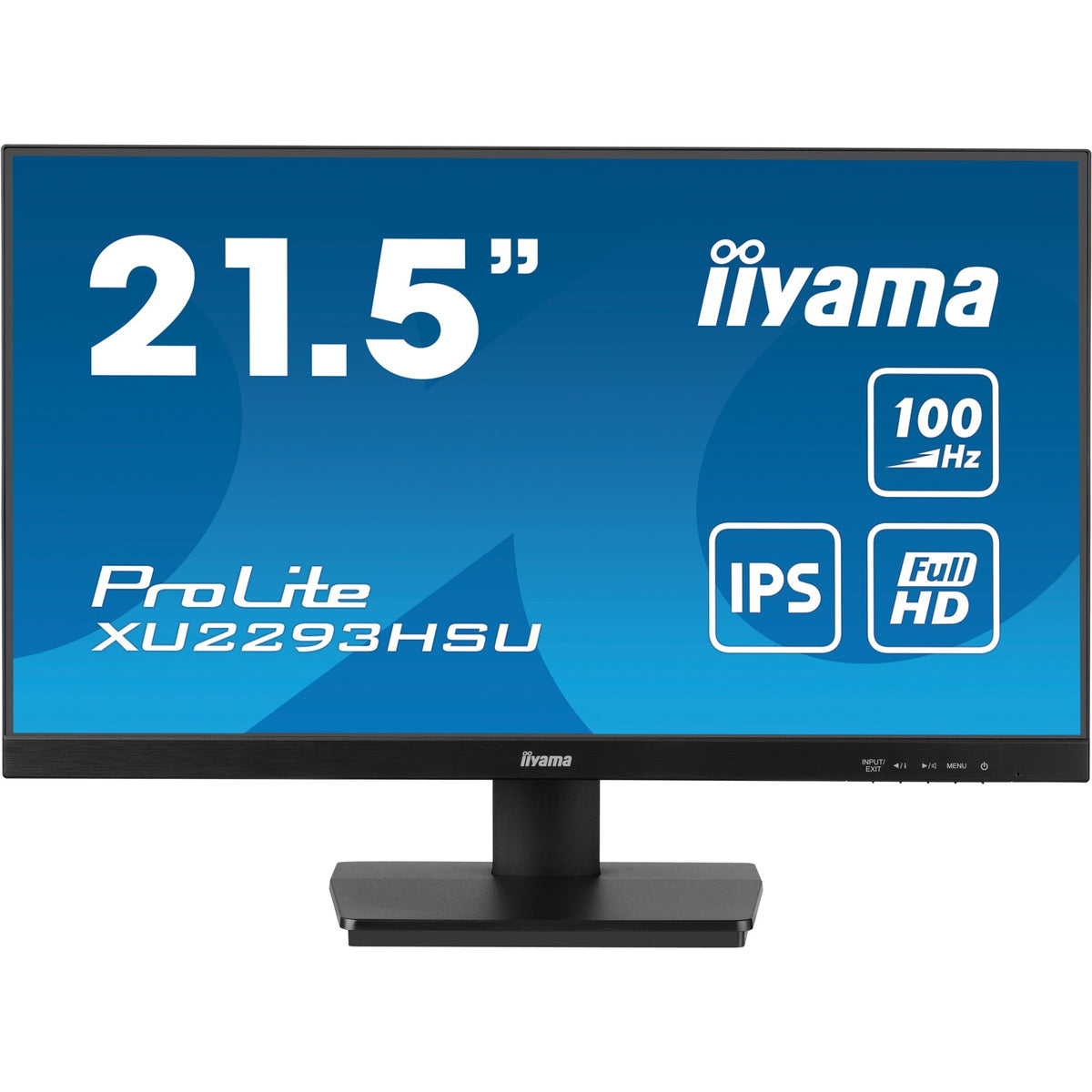 Iiyama prolite xu2293hsu-b7 21.5 monitor (zwart, 1x displayport, 1x hdmi, 2x usb-a)
