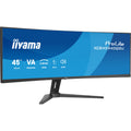 Iiyama prolite xcb4594dqsu-b1 44.5 curved ultrawide monitor (zwart (mat), hdmi, displayport, usb, audio)