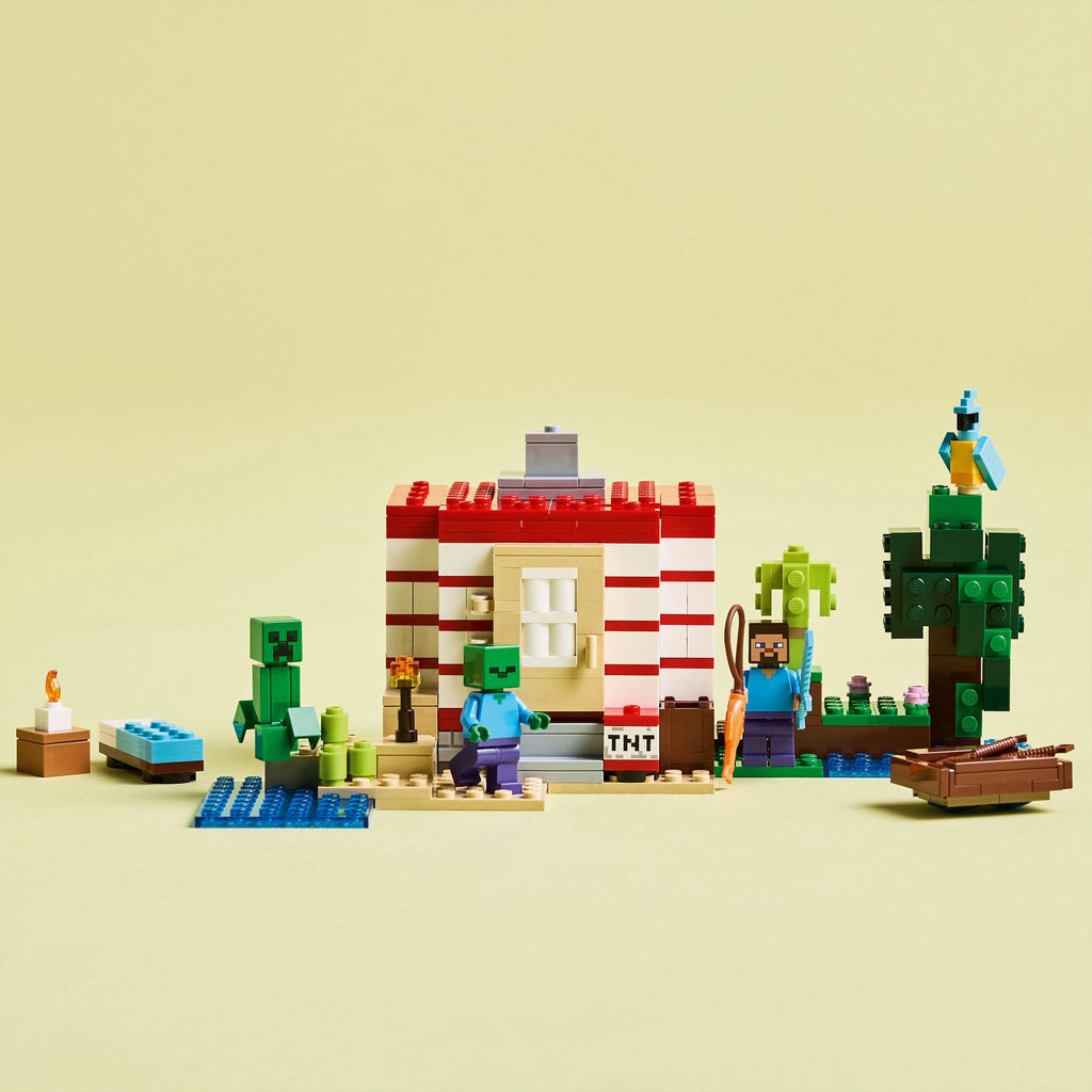 LEGO 21275 Minecraft Das TNT-Dschungelhaus
