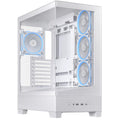 Asus a31 plus midi tower behuizing (wit | 2x usb-a | 2x usb-c | tempered glass)