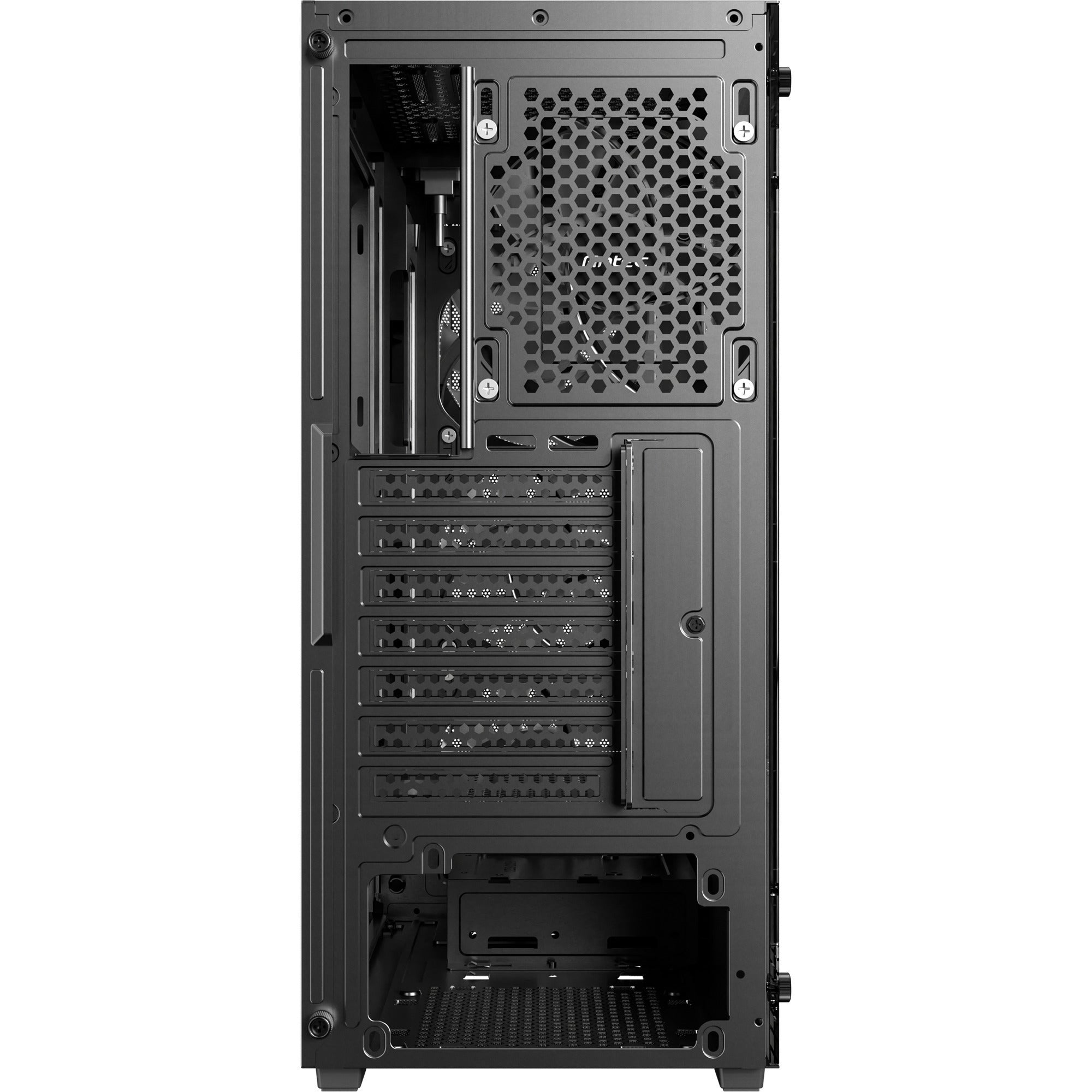 Antec ax65 argb midi tower behuizing (zwart | 3x usb-a | tempered glass)
