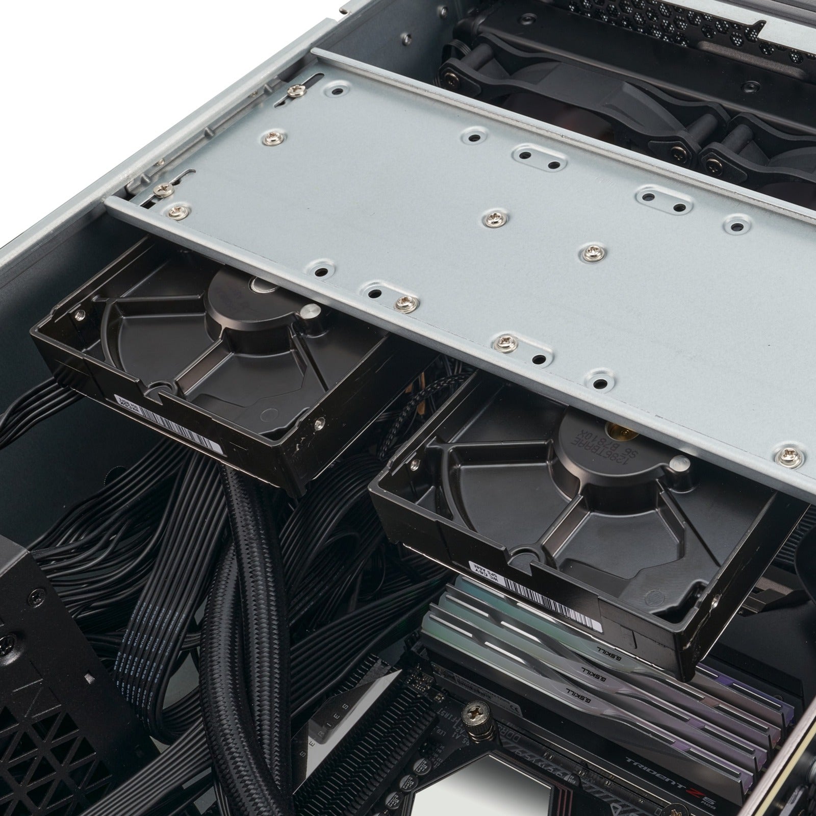 Silverstone rm44 rack behuizing (zwart | 4u | usb type-c | 2x 80mm casefan inbegrepen)