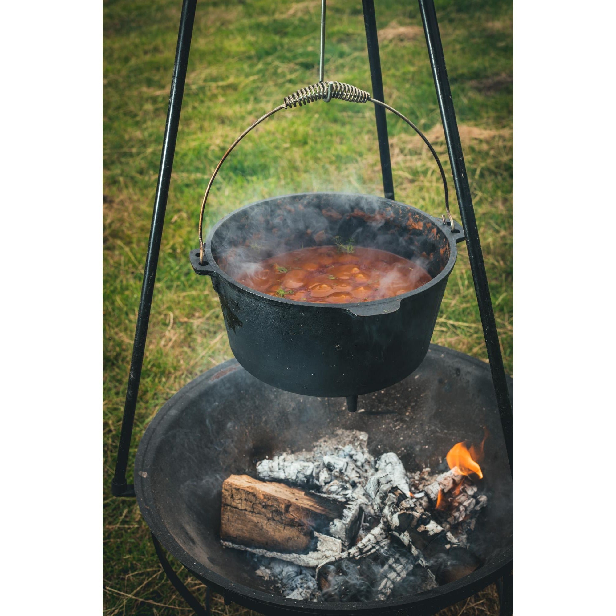 The windmill dutch oven 9 qt kookpan (zwart, ø 31.5 cm | 8.5 liter)