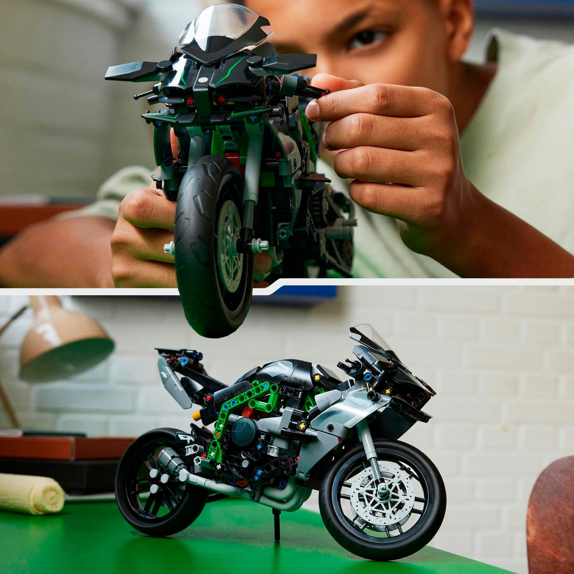 LEGO Technic 42170 Kawasaki Ninja H2R Motorrad