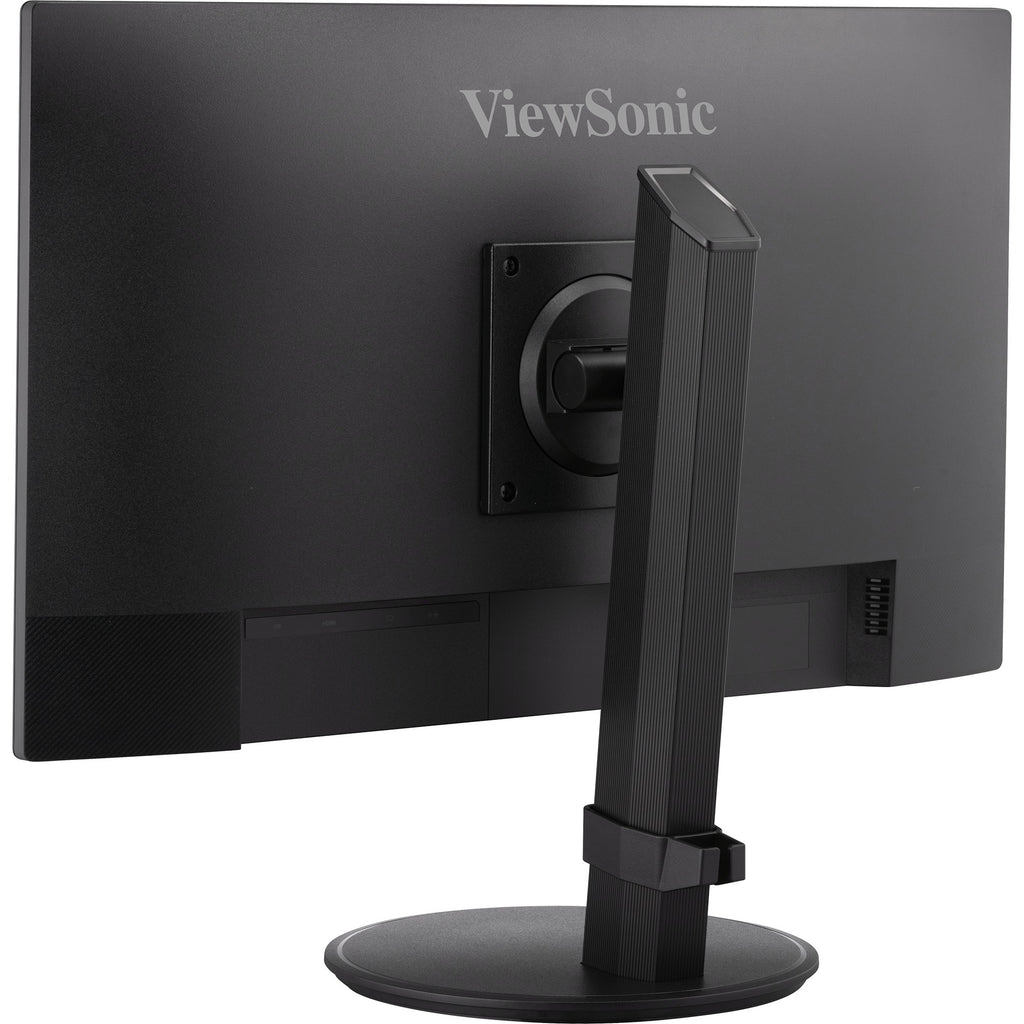 Viewsonic va2408-hdj ergonomische monitor 23.8 (zwart (mat), 1x hdmi, 1x display port, vga, 100 hz)