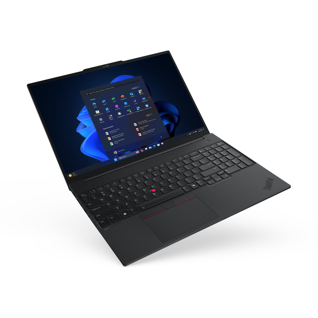 Lenovo thinkpad e16 gen 3 (21sr002fmh) 16 laptop (zwart | ultra 7 255h | arc 140t | 16 gb | 512 gb ssd)