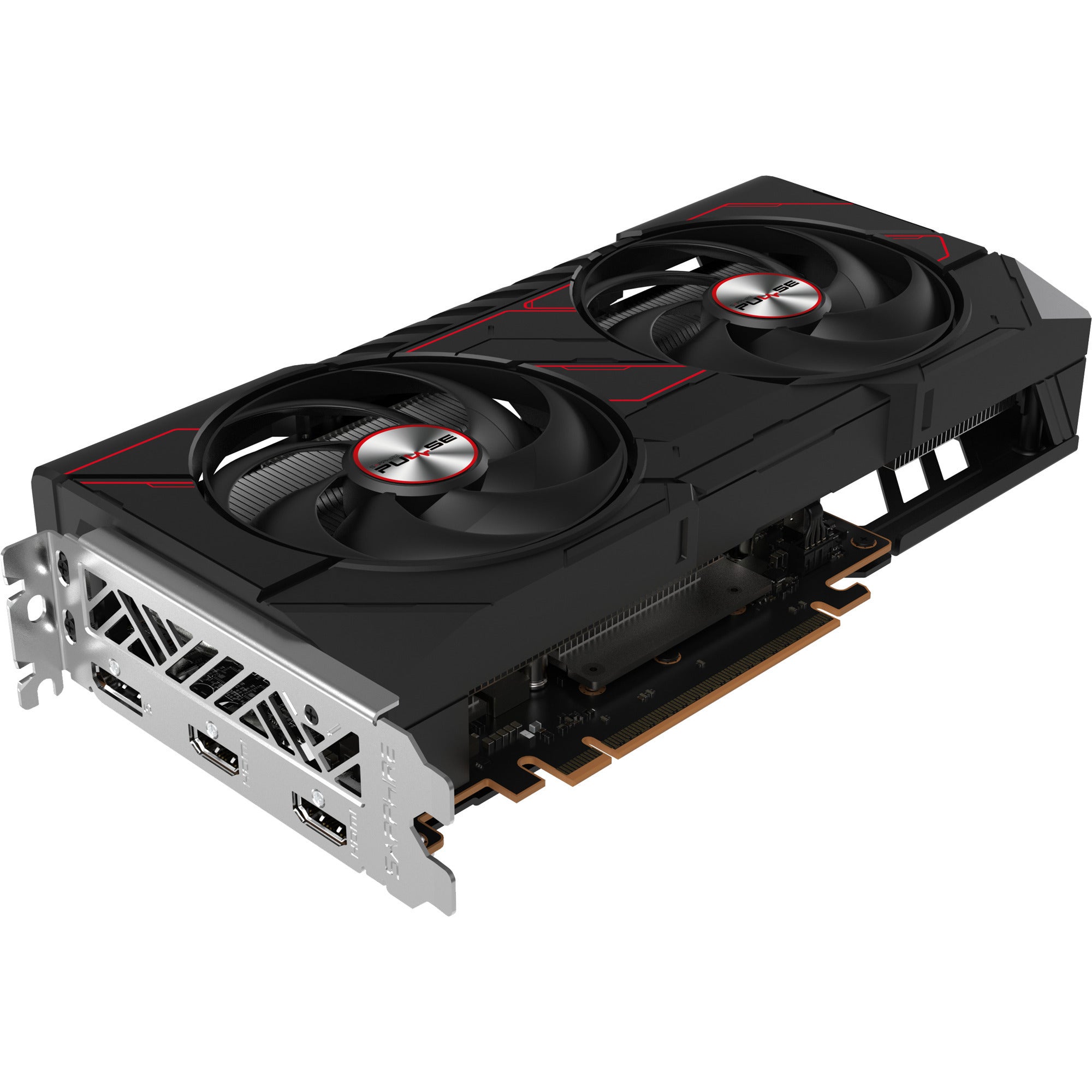 Sapphire radeon rx 9060 xt pulse 8gb grafische kaart (1x displayport, 2x hdmi)