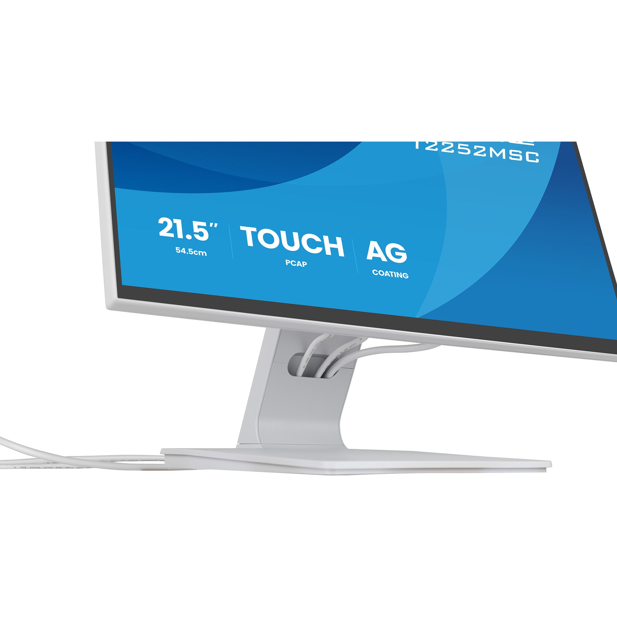 Iiyama prolite t2252msc-w2ag 21.5 touchscreen monitor (wit (mat), 100 hz, hdmi, displayport, usb 3.2 gen 1, audio, touchscreen )