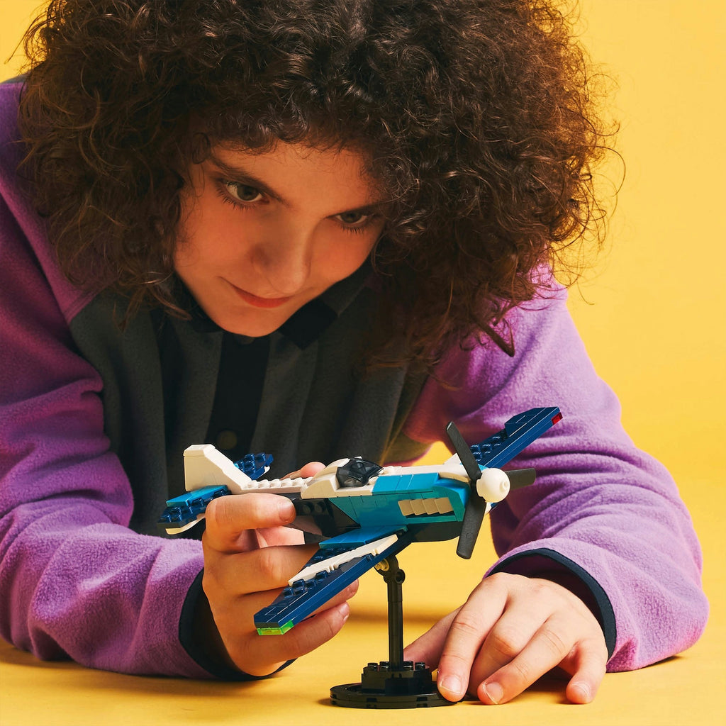 Lego creator 31160 luchtvaart: racevliegtuig