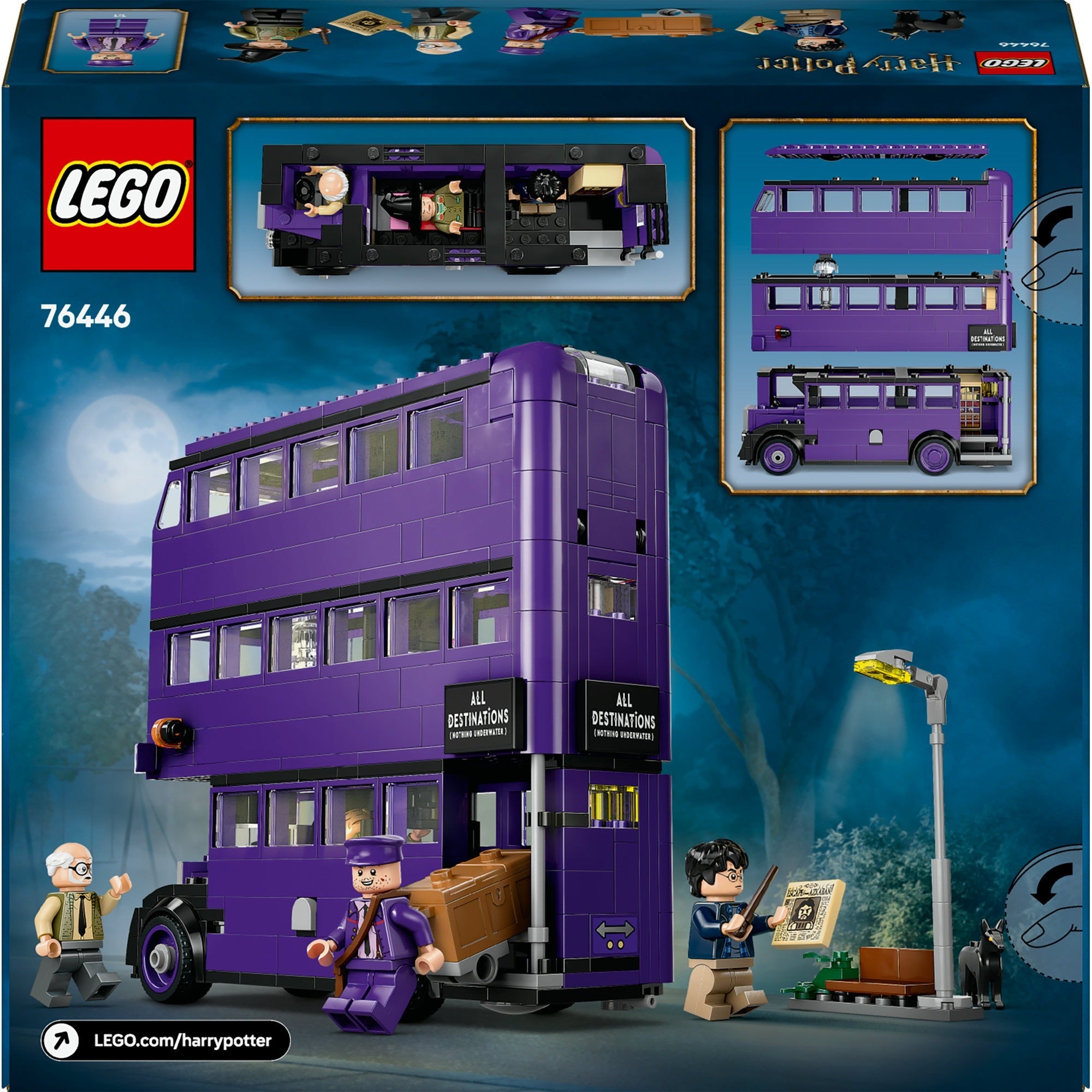 Lego harry potter - collectebus avontuur constructiespeelgoed (76446)