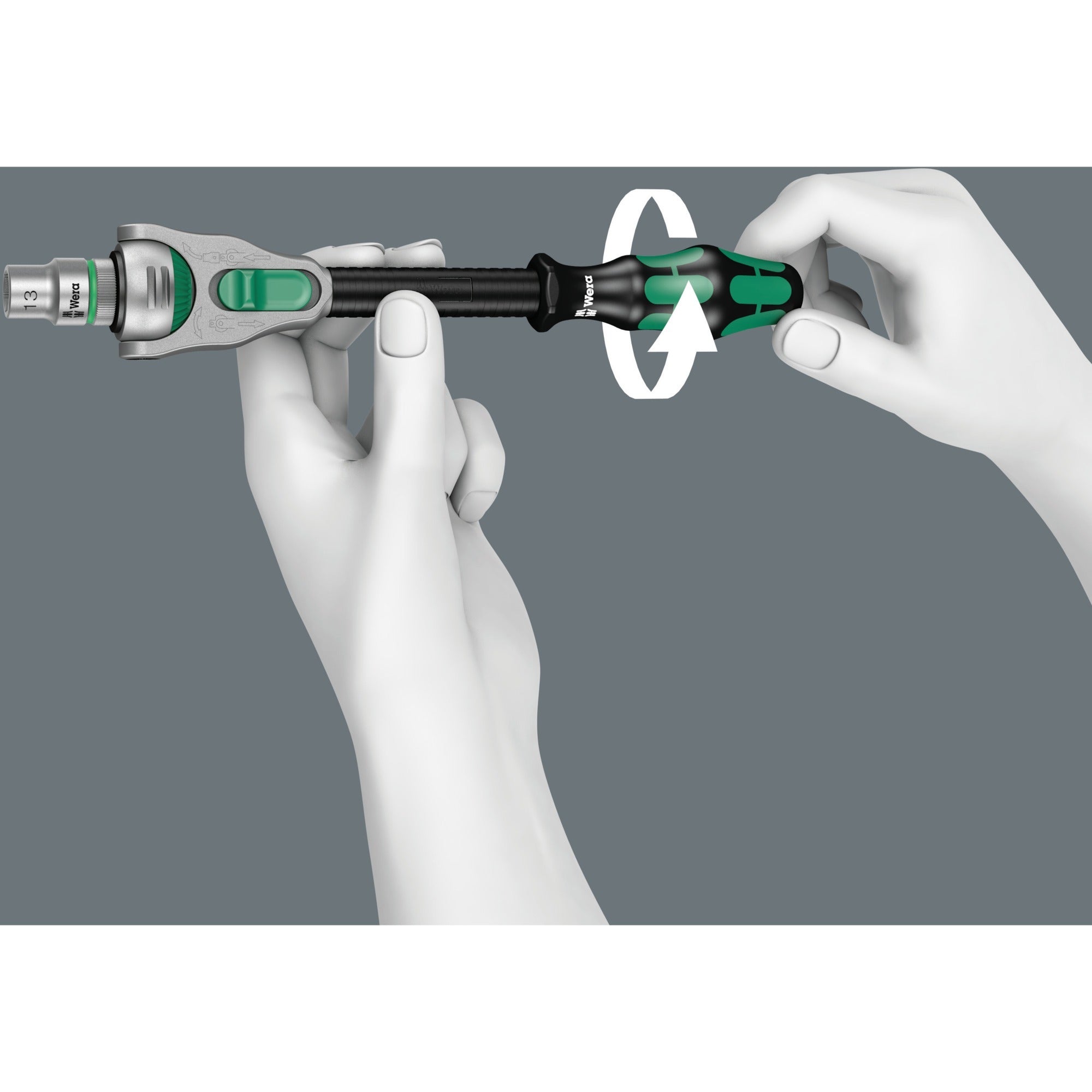 Wera kraftform kompakt zyklop speed 1 4 gereedschapsset (26-delig)
