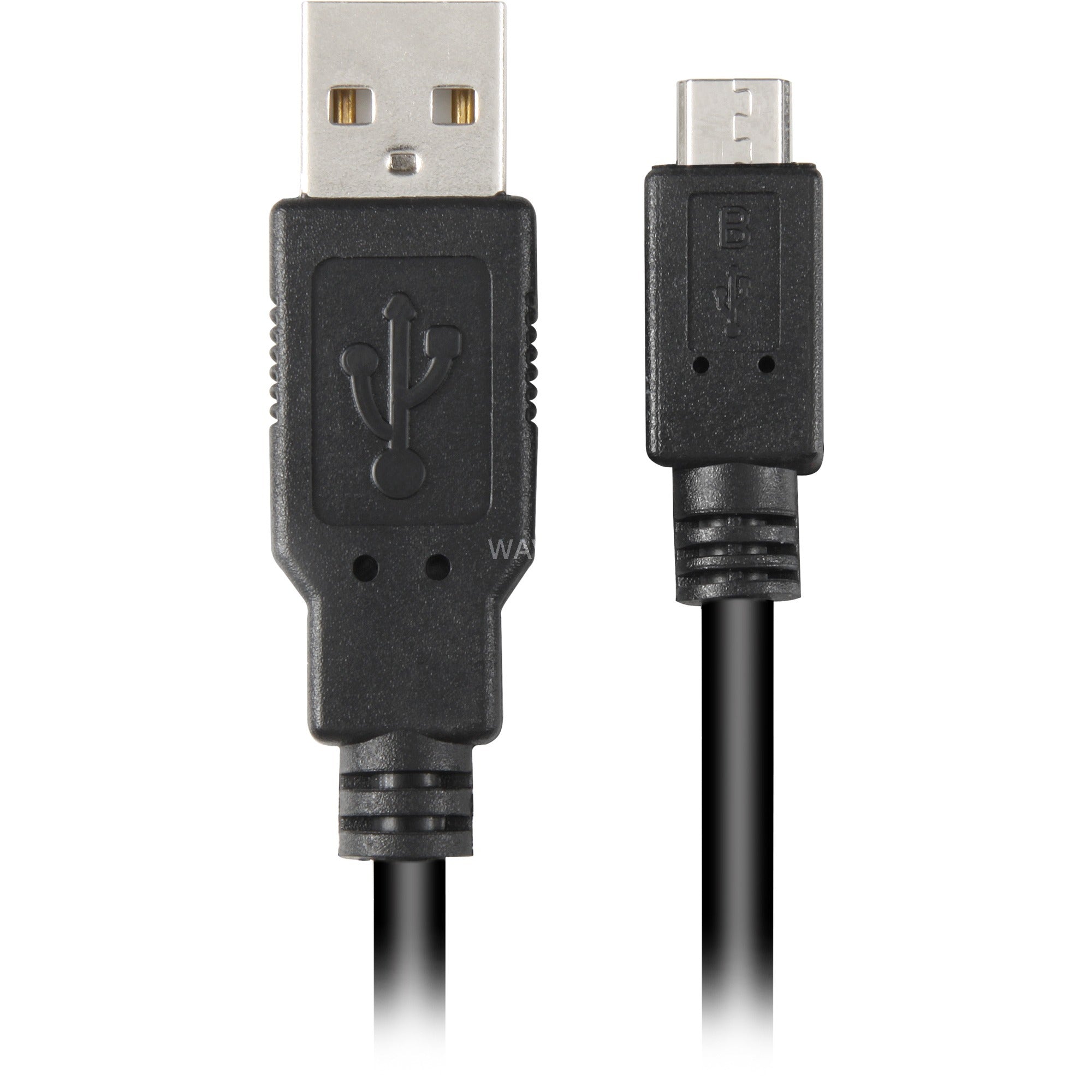 Sharkoon usb-a 2.0 > micro usb-b kabel (zwart, 0,5 meter)