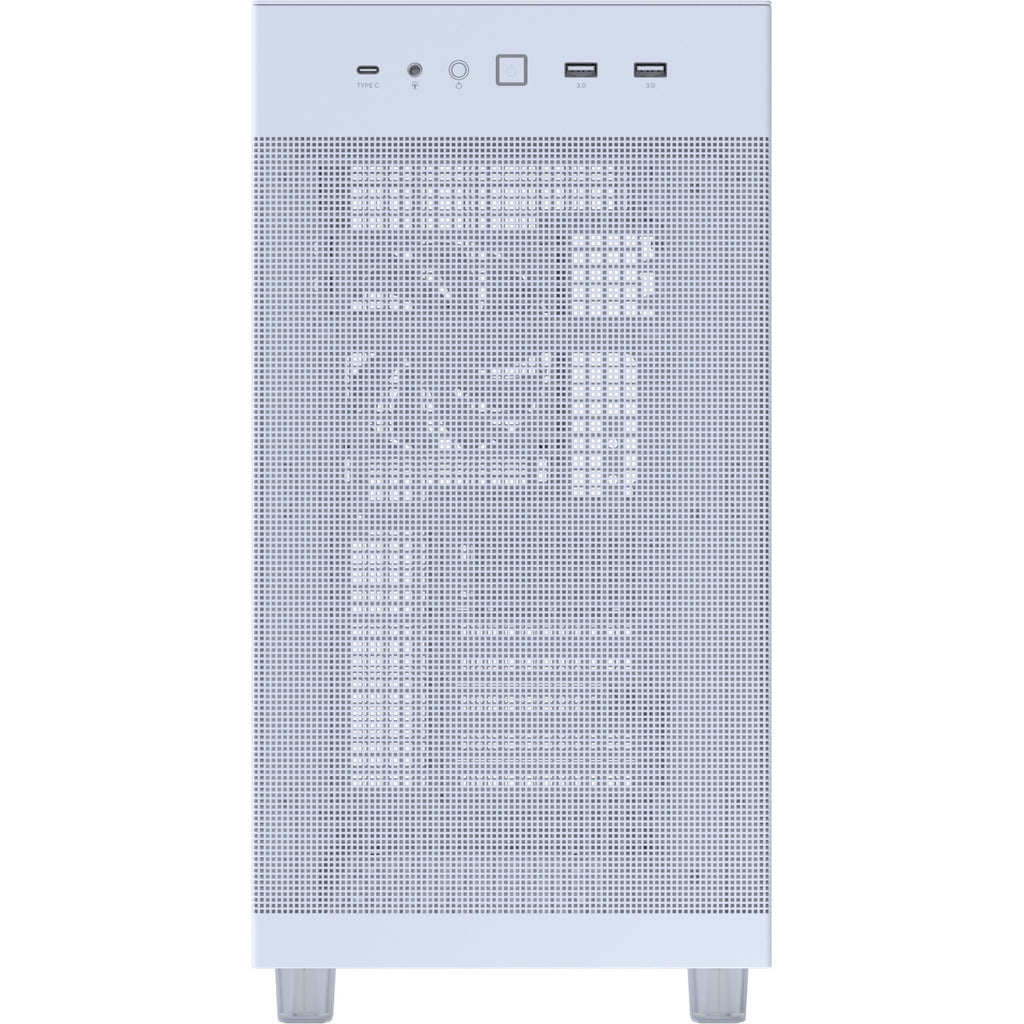 Asus prime ap303 - mesh panel midi tower behuizing (wit | 2x usb-a | 1x usb-c)