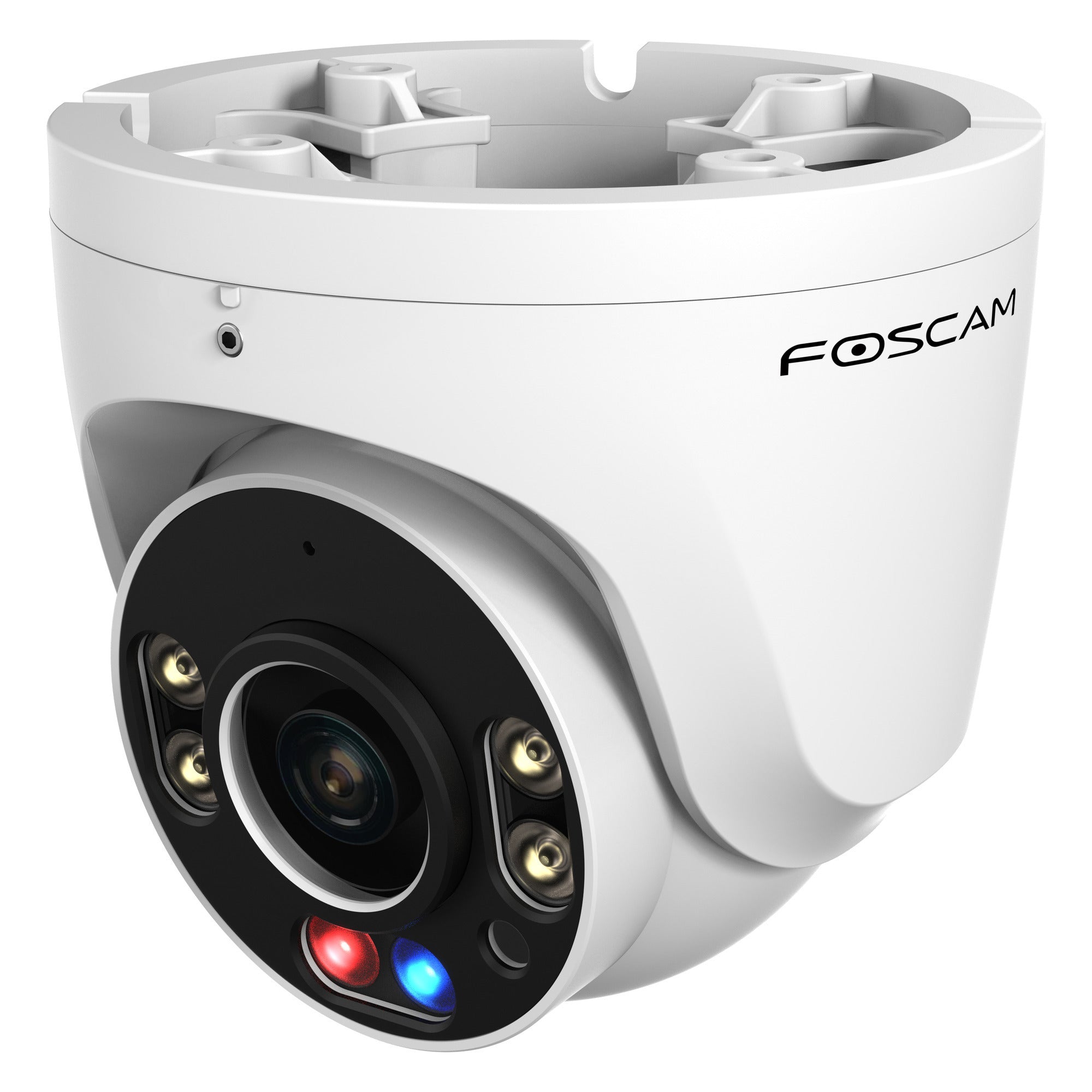 Foscam w5ep, 3k 5mp qhd poe ip camera (wit)