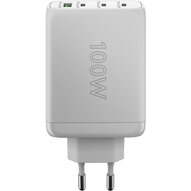 Goobay usb + 3x usb-c snellader 100w wit - 9550199