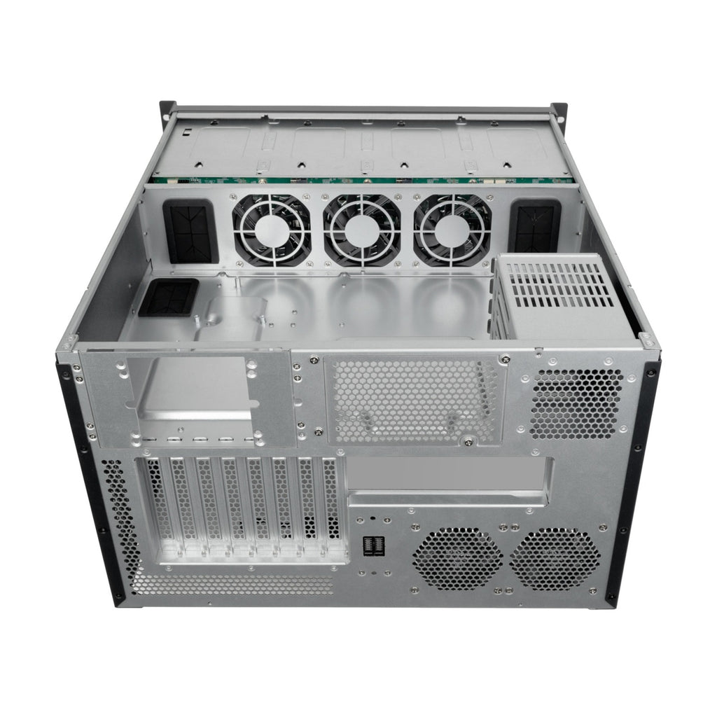 Silverstone rm61-312, rack, serverbehuizing (zwart | 6u)