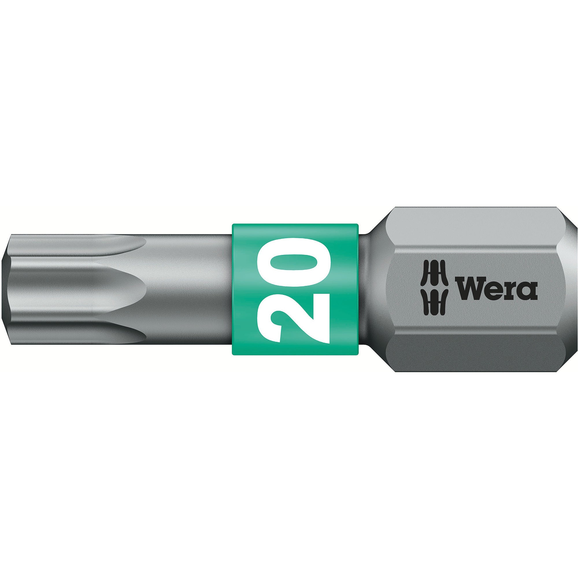 Wera kraftform kompakt 20 ra-r met etui, 6‑delig bitset (zwart groen)