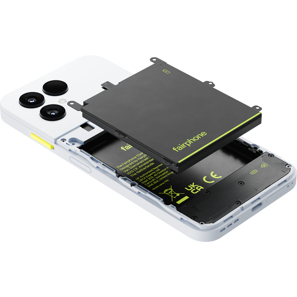 Fairphone (gen. 6) smartphone (wit, 256 gb, android)