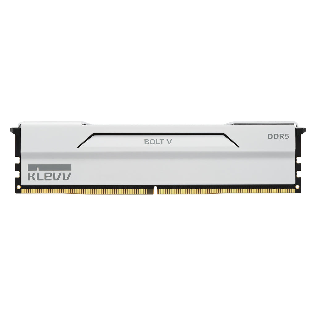 Klevv bolt v 32 gb ddr5-6000 (2x 16 gb) werkgeheugen (wit, kd5agua80-60a300i, xmp 3.0, expo)