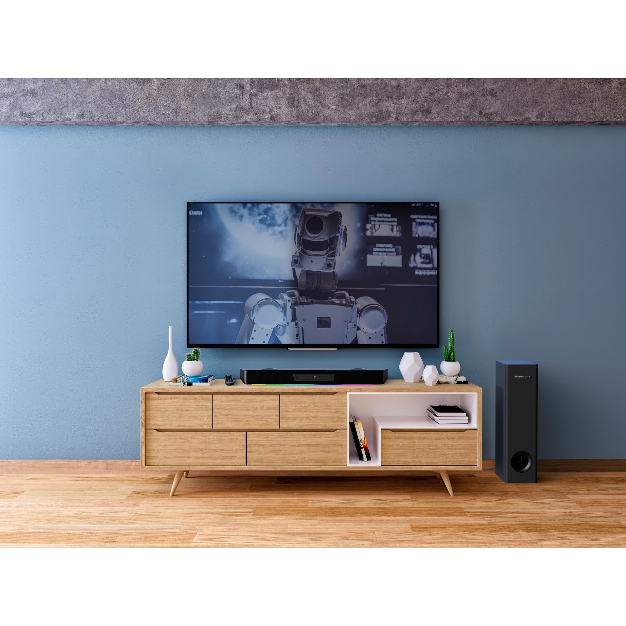 Creative sound blaster katana v2x soundbar (zwart)