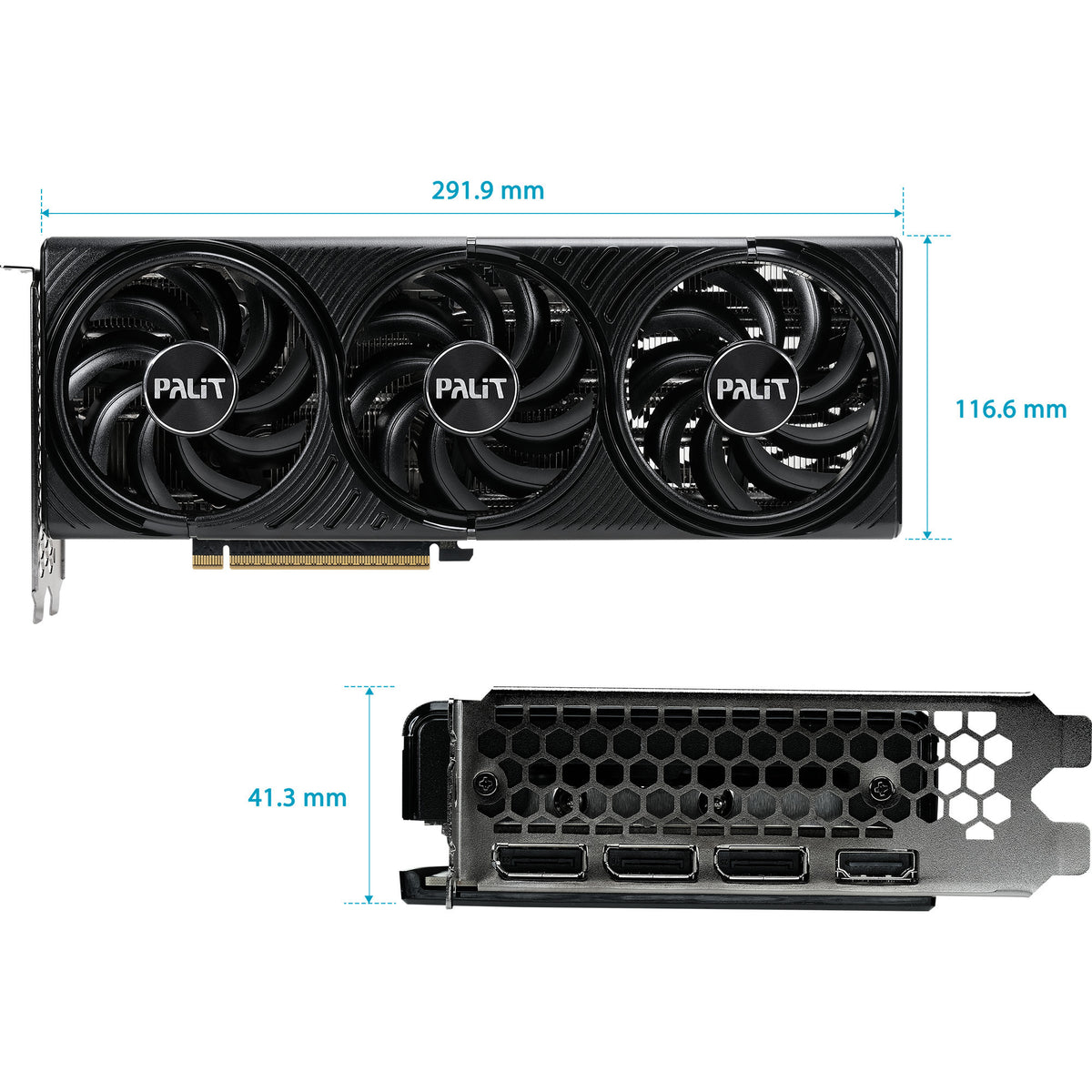Palit geforce rtx 5070 infinity 3 grafische kaart (dlss 4, 3x displayport, 1x hdmi 2.1)